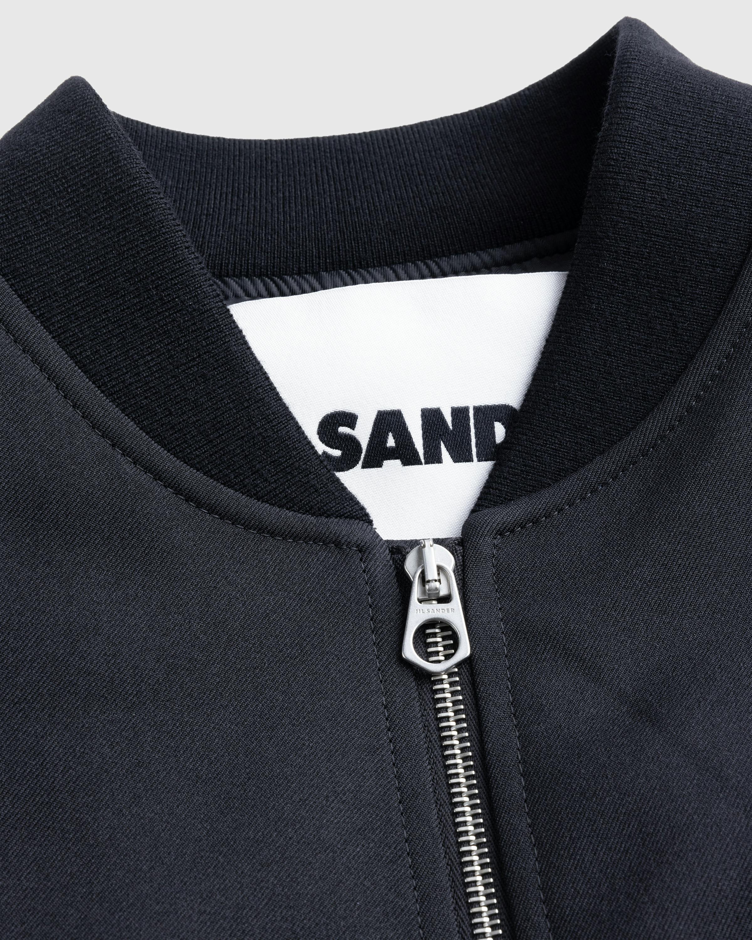 Jil Sander – Padded Bomber Jacket - Blouses - Black - Image 7