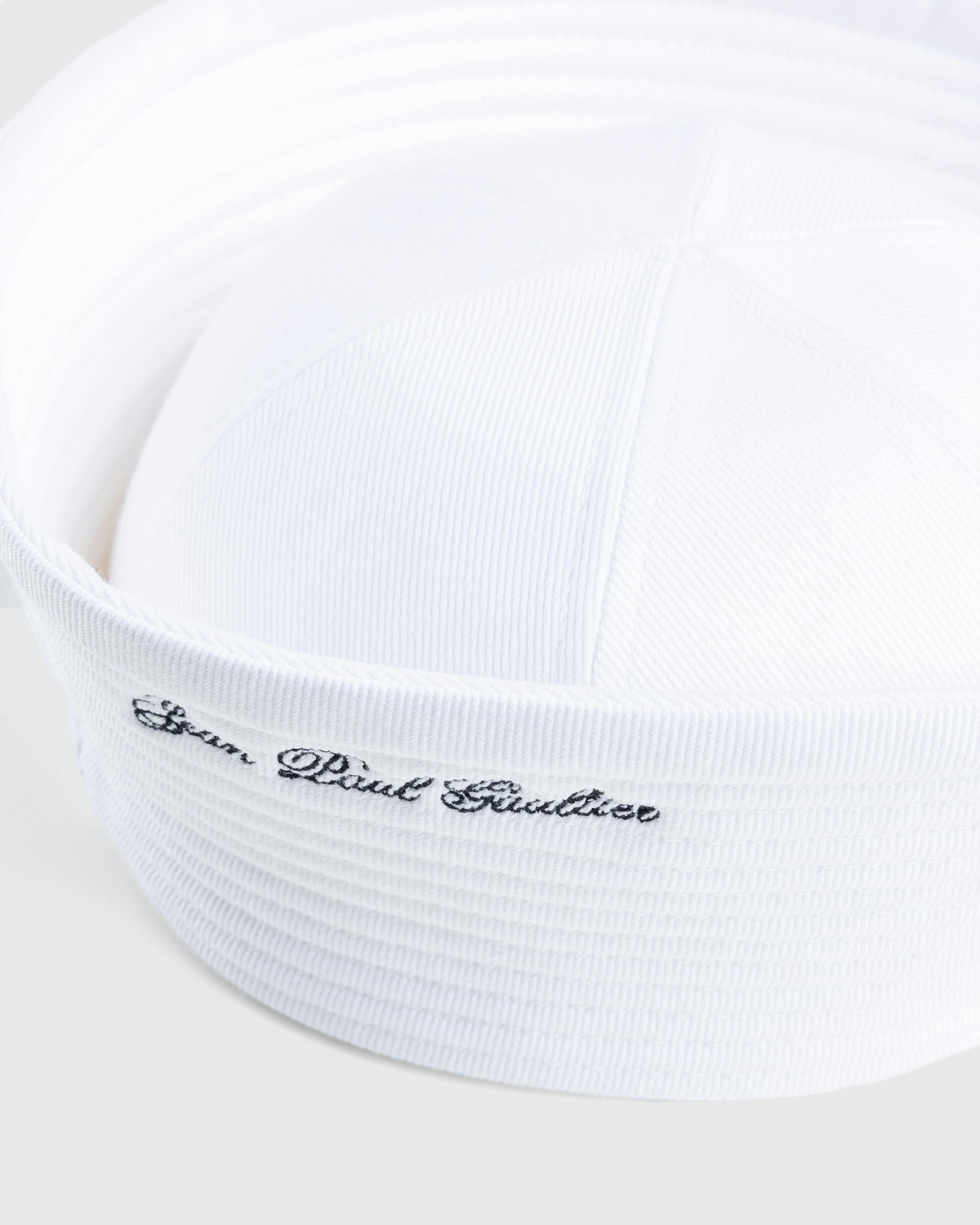 Jean Paul Gaultier – Cotton Sailor Hat - Structured Hats - White - Image 4