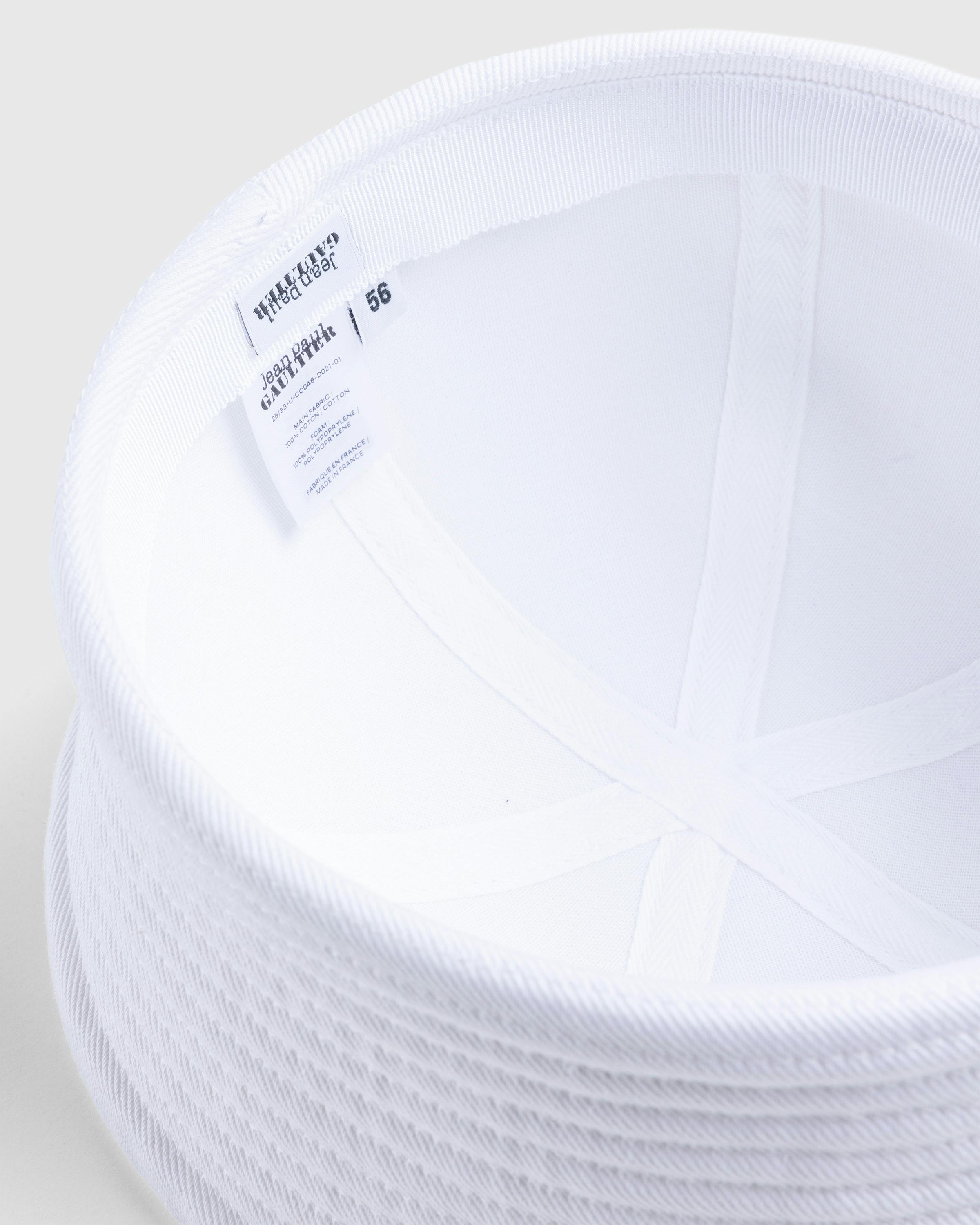 Jean Paul Gaultier – Cotton Sailor Hat - Structured Hats - White - Image 5