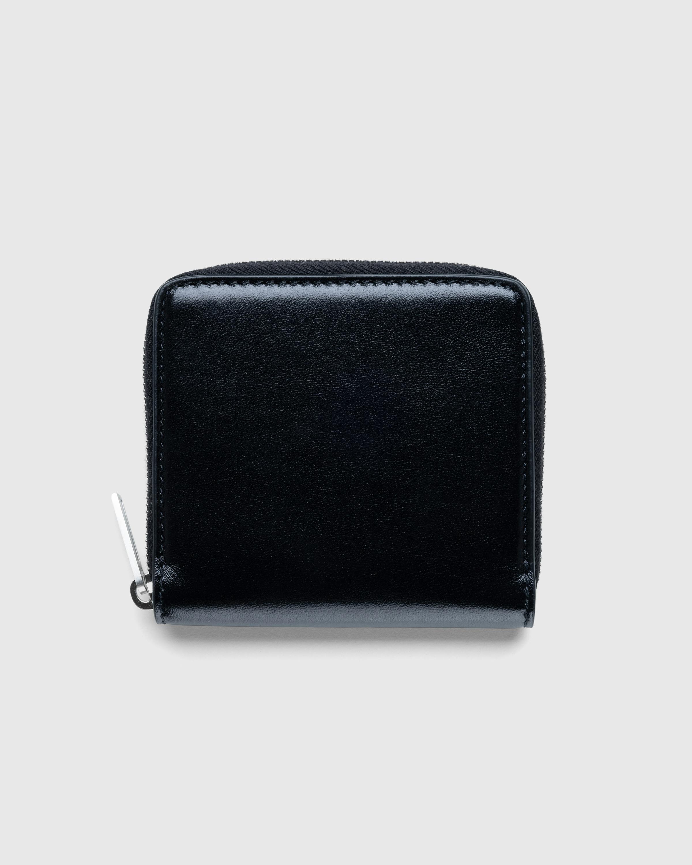 Rick Owens – Zipped Leather Wallet - Zip Wallets - Black - Image 2