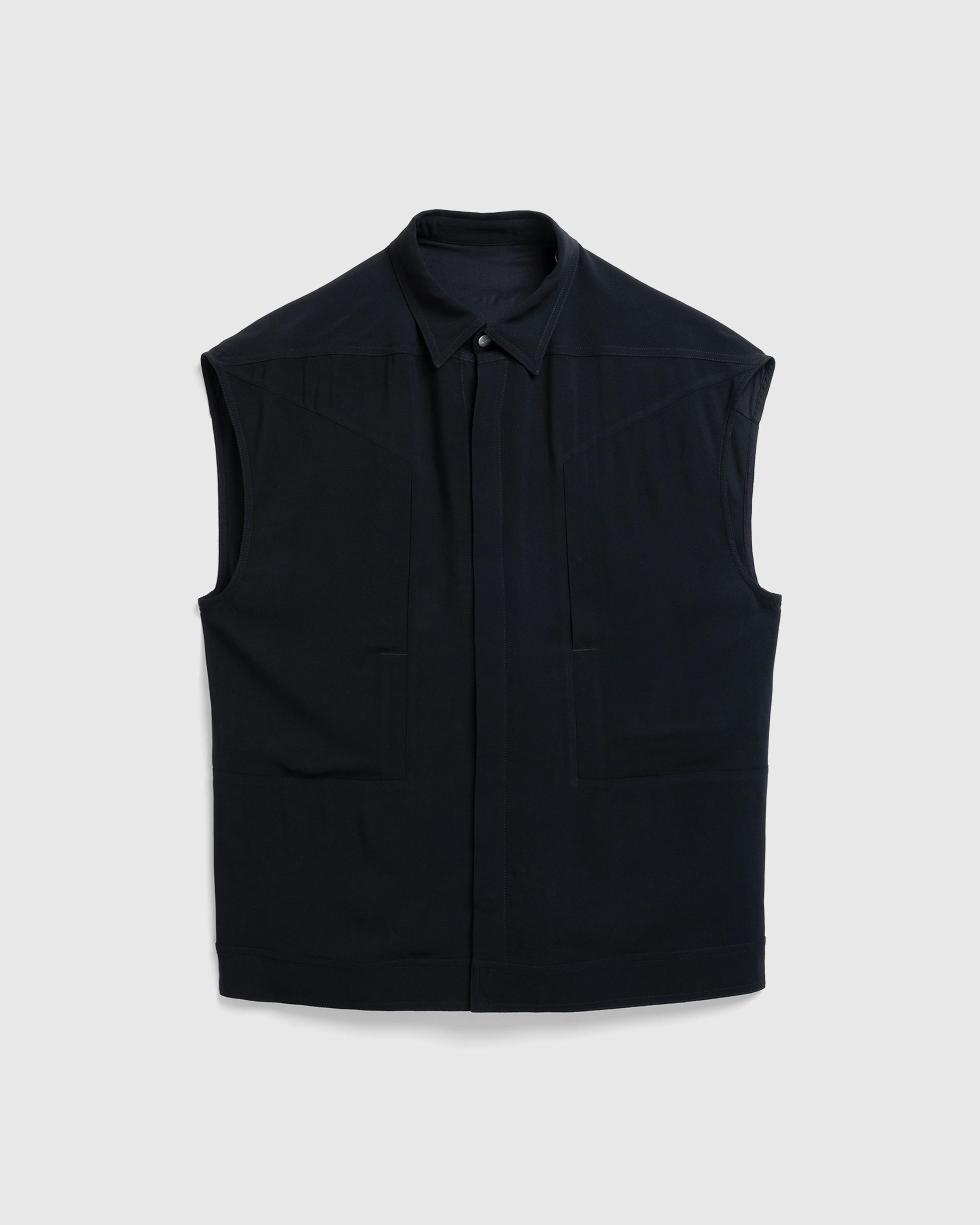 Rick Owens – Sleeveless Jumbo Outershirt - Vests - Image 1