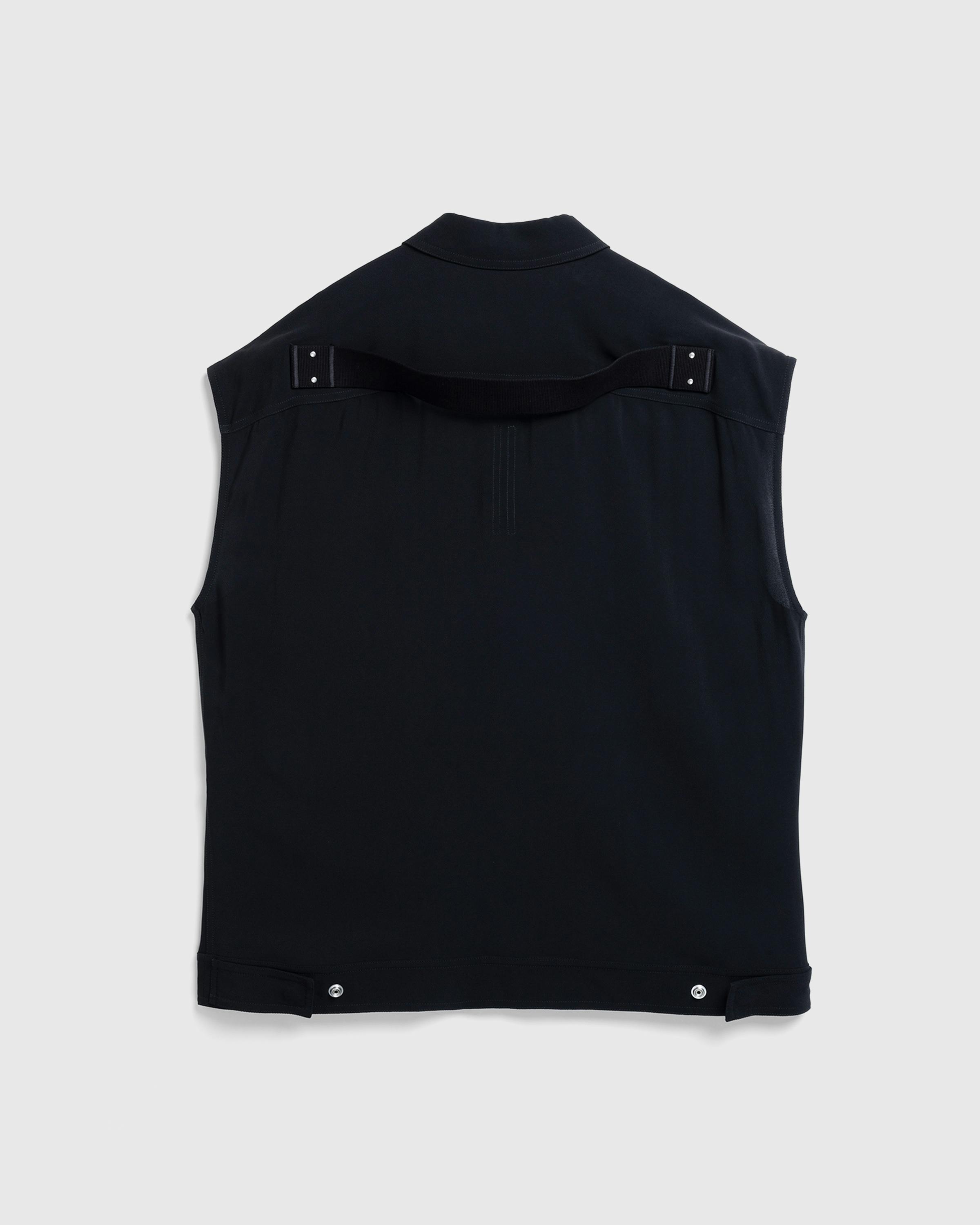 Rick Owens – Sleeveless Jumbo Outershirt - Vests - Image 2