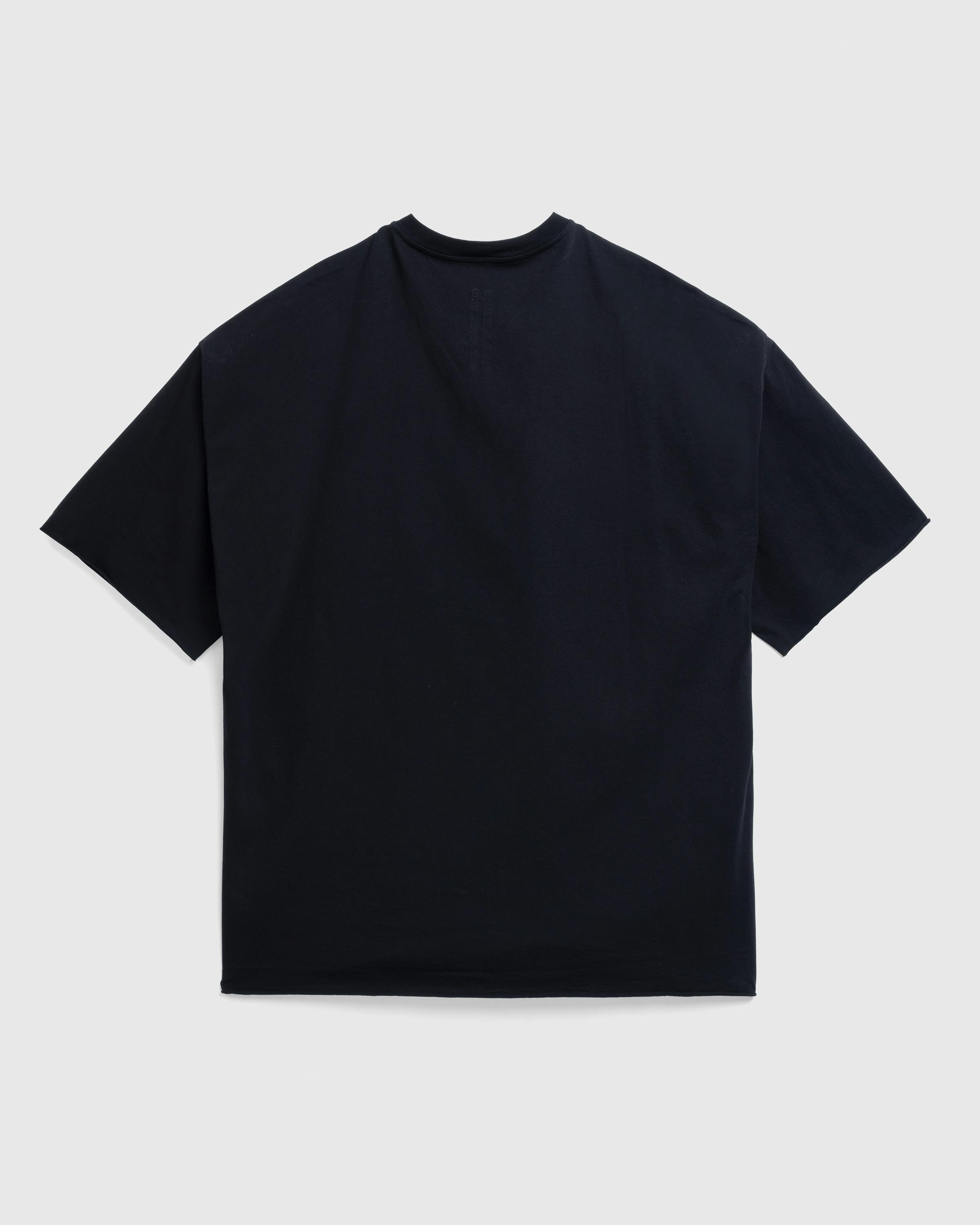 Rick Owens – Knit T-Shirt Tommy T Black - Tees - Image 2