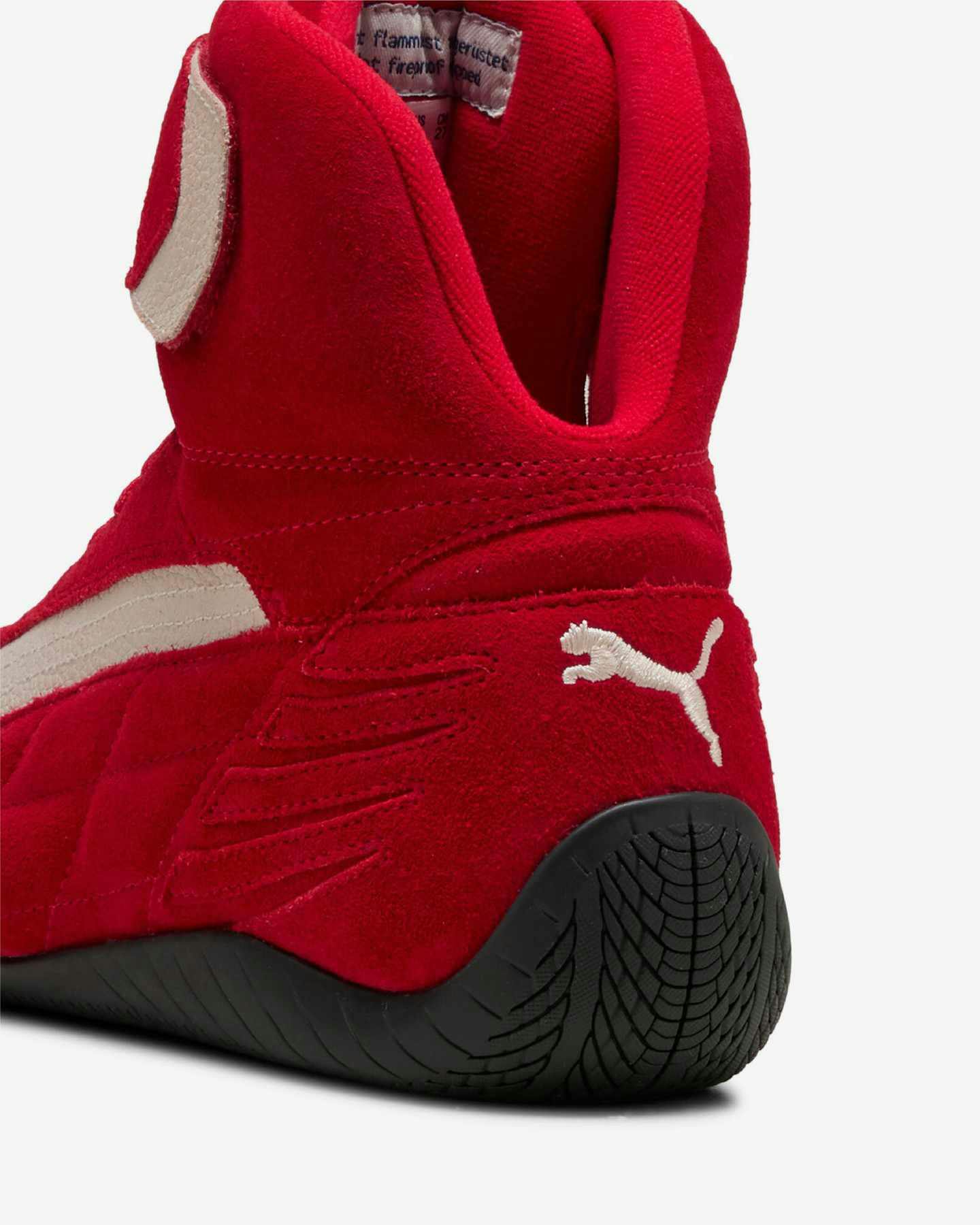 puma speedcat mid sneaker in red