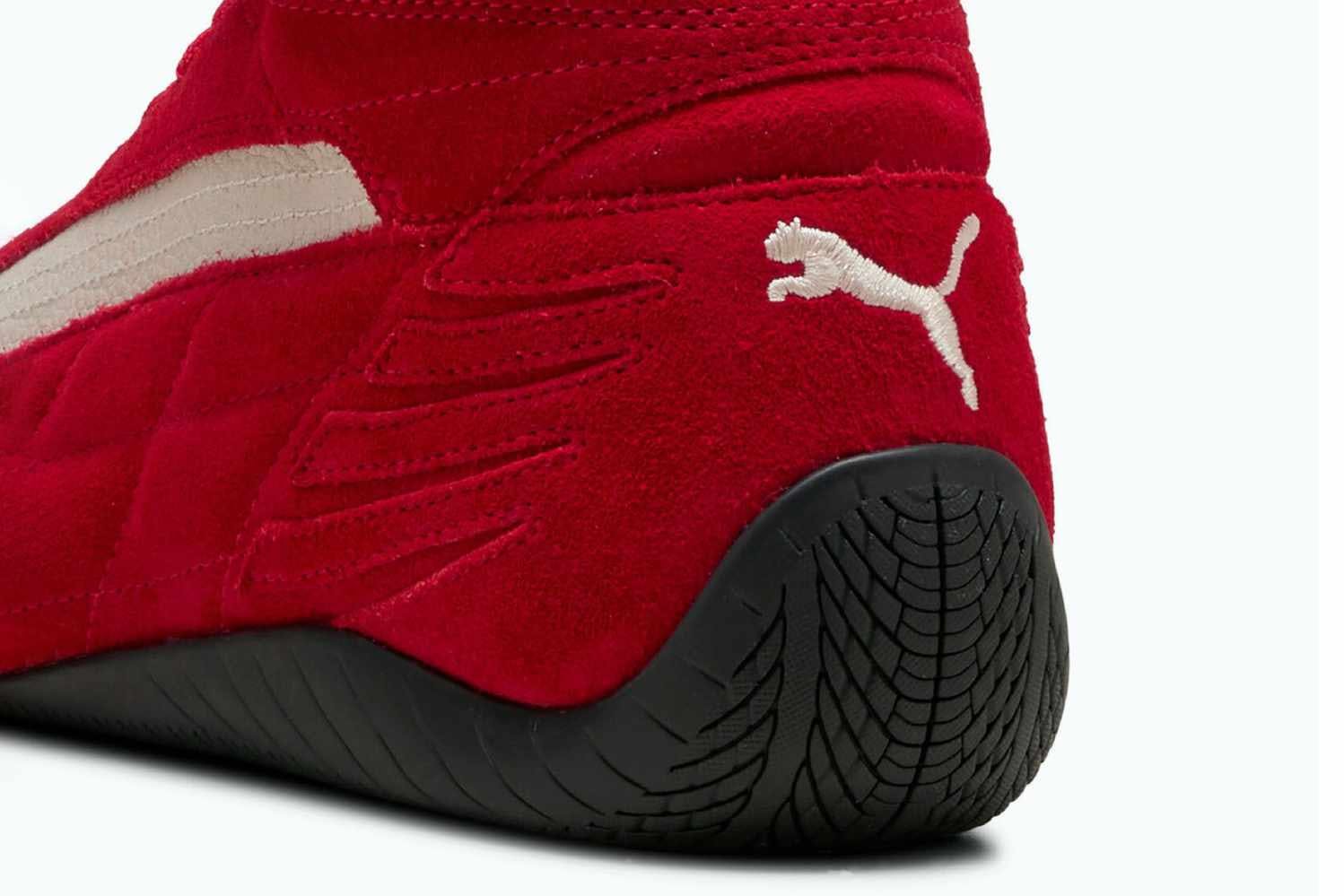 puma speedcat mid sneaker in red