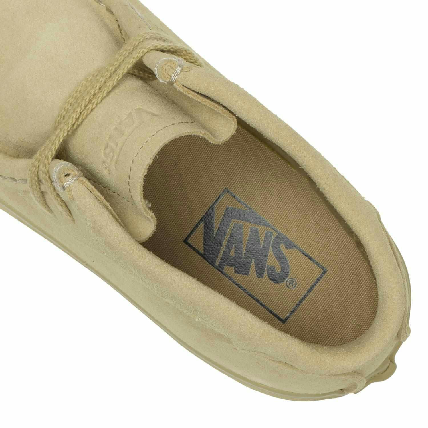 vans carver suede shoe in beige