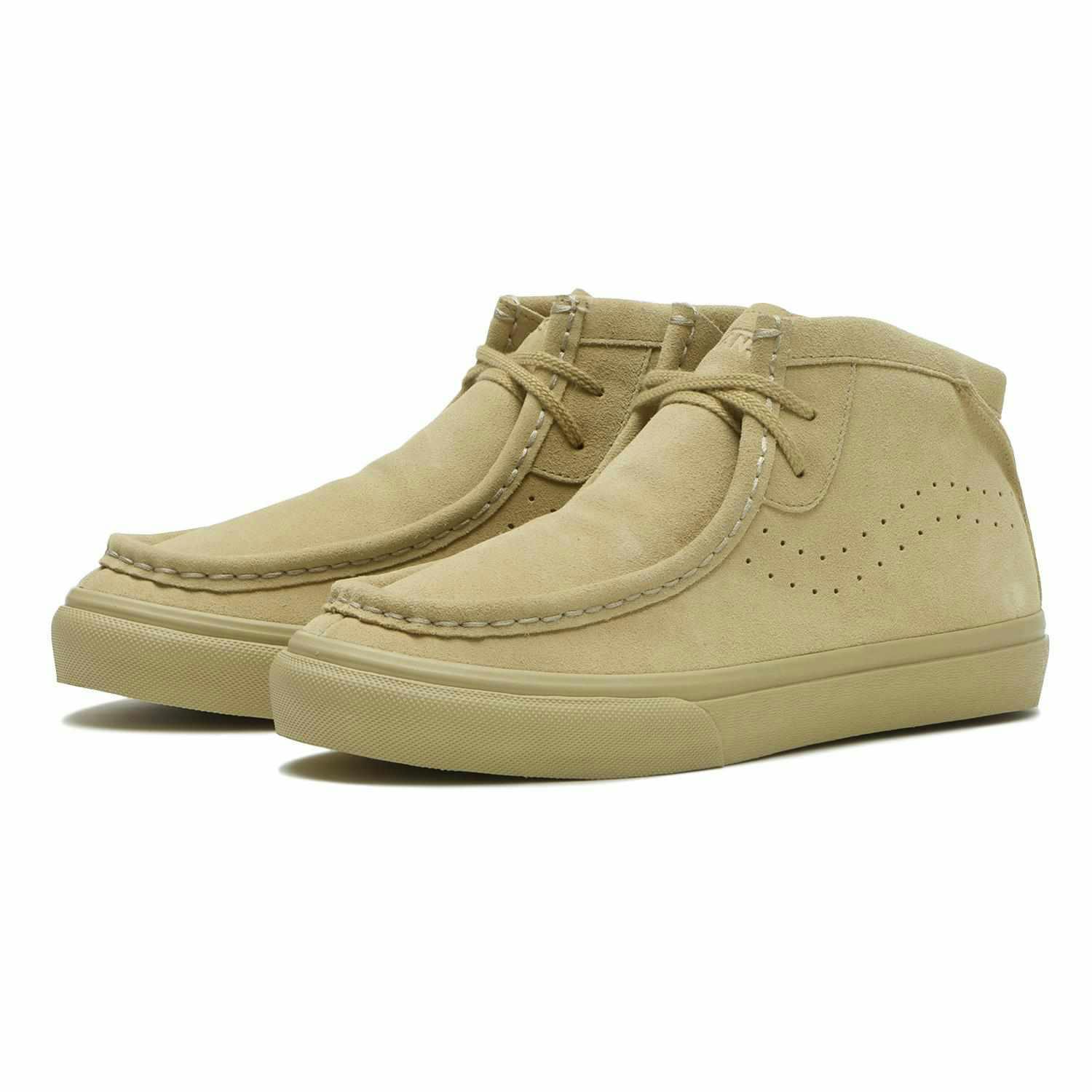 vans carver suede shoe in beige