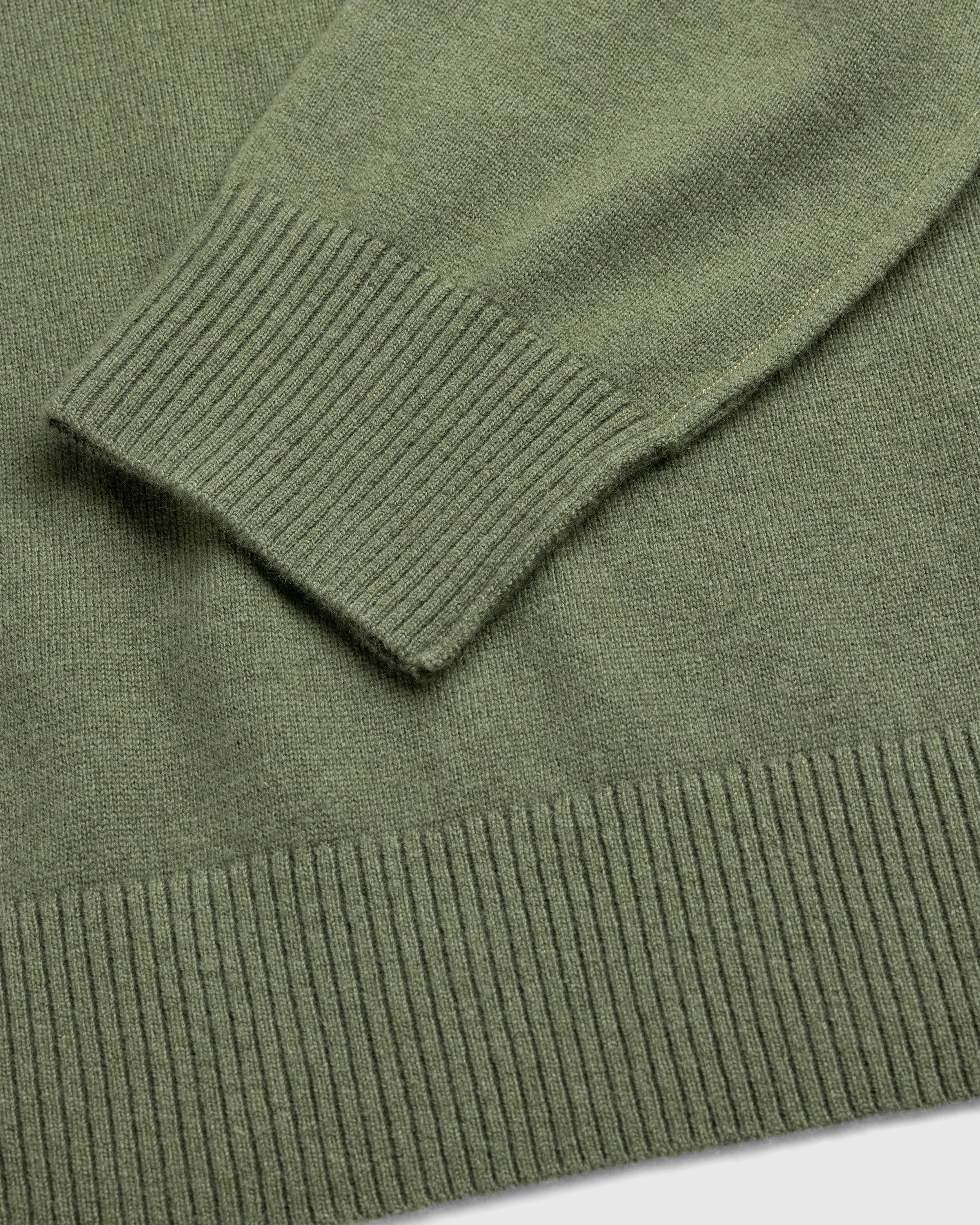 Berner Kuehl – Saddle Crew Cash Wool Olive - Crewnecks - Green - Image 2