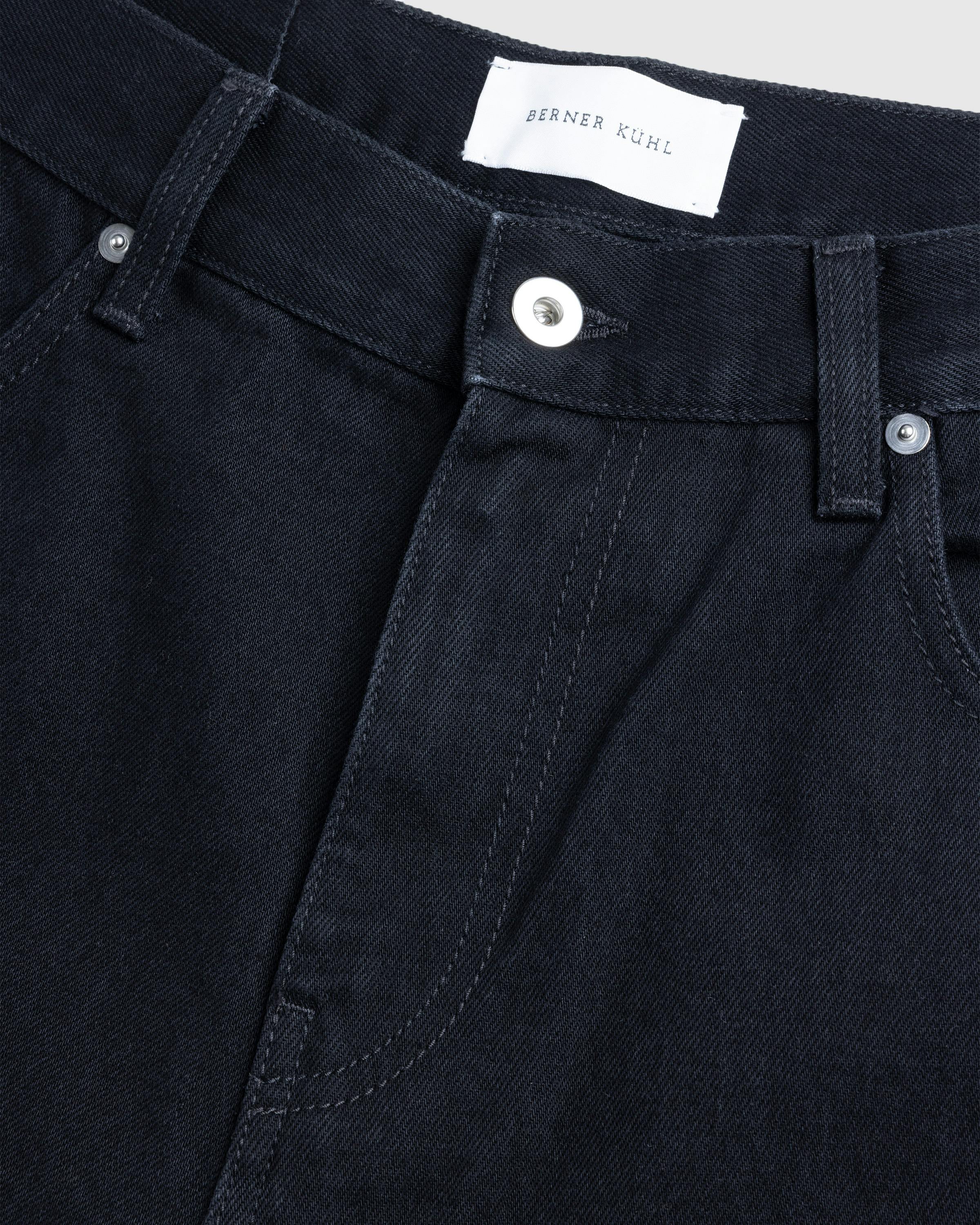 Berner Kuehl – 5 Pocket 14 Oz  Black - Denim - Black - Image 3