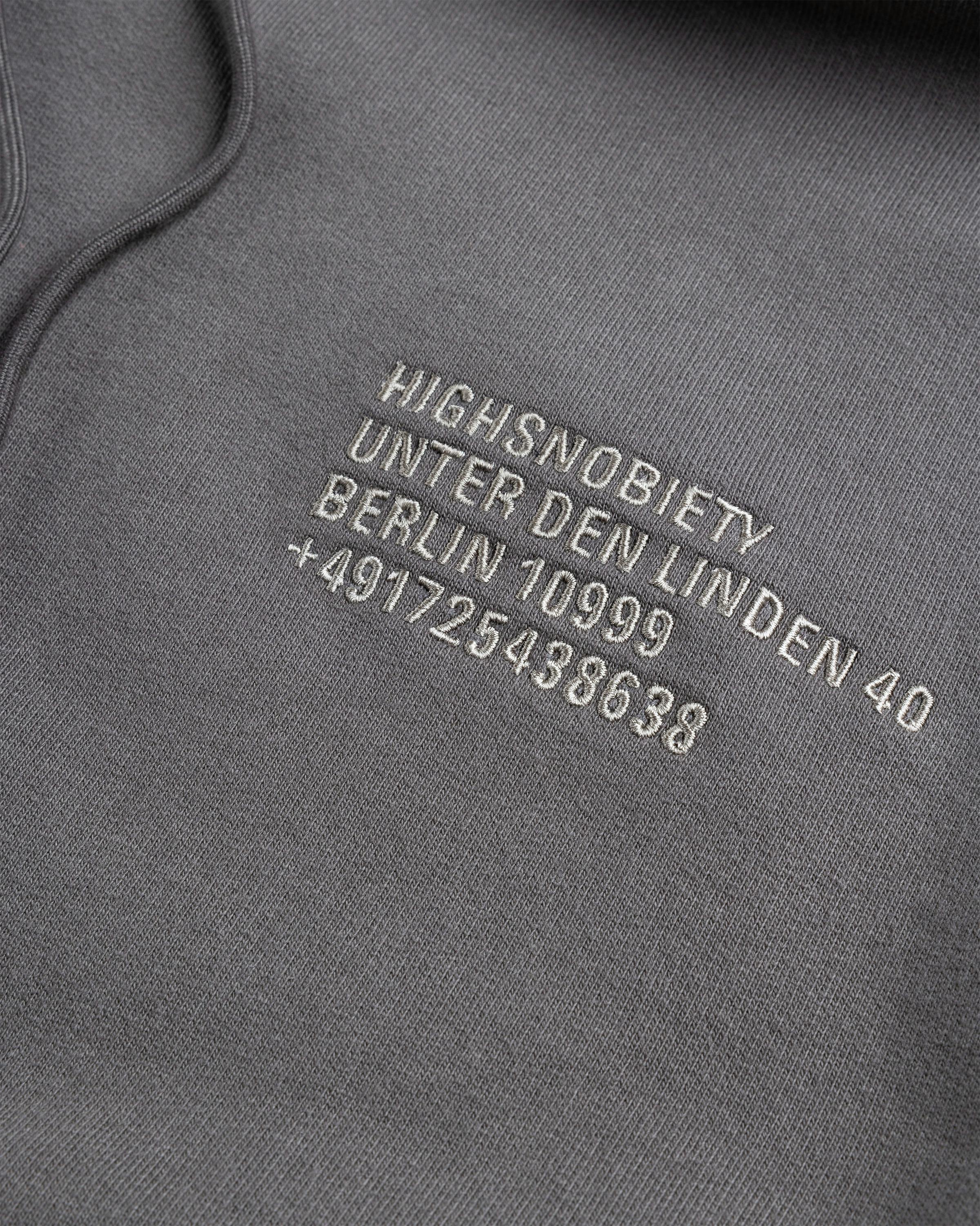 Highsnobiety – Berlin Fleece Hoodie - Hoodies - Black - Image 4