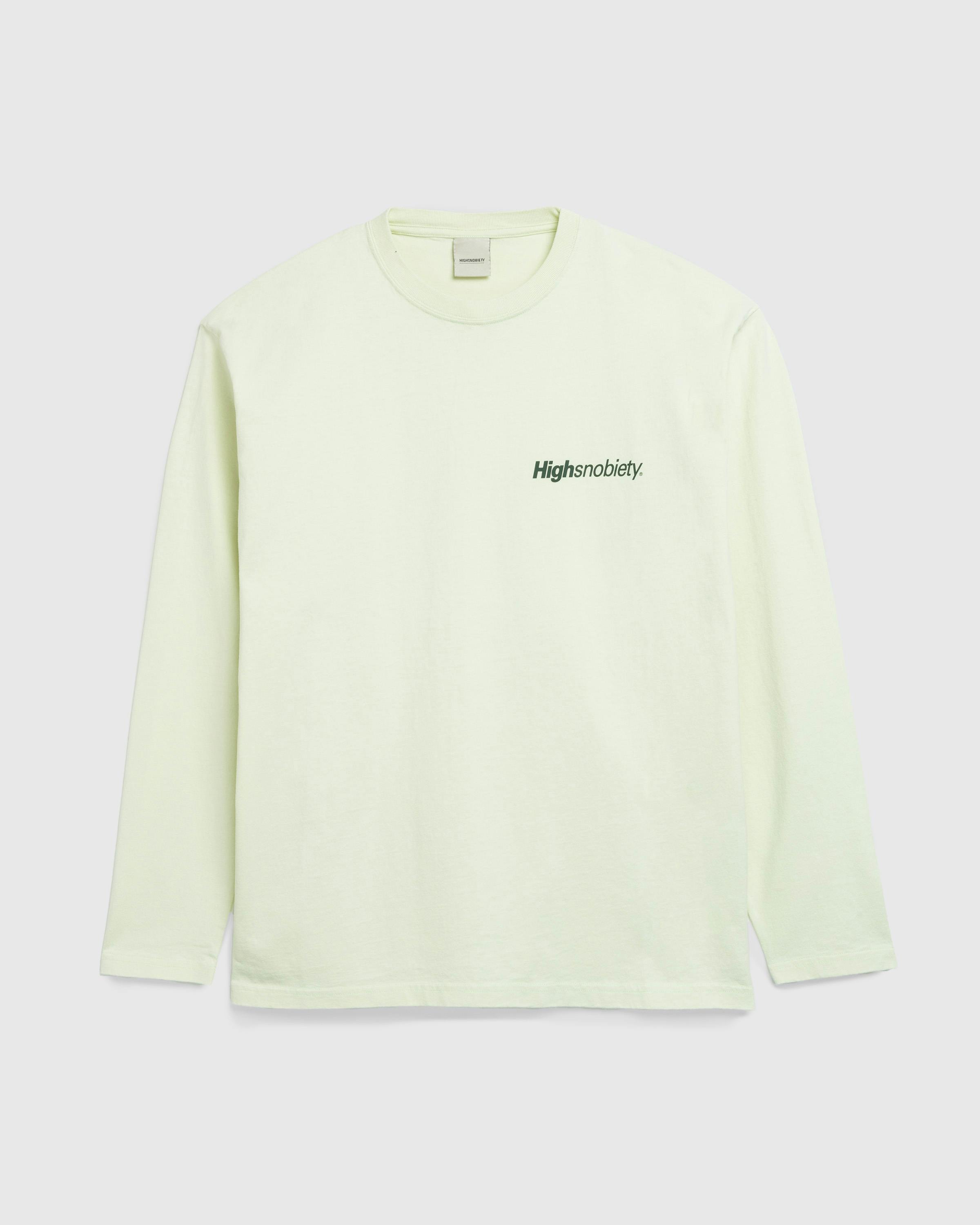 Highsnobiety – Berlin L/S T-Shirt - Longsleeves - Green - Image 2