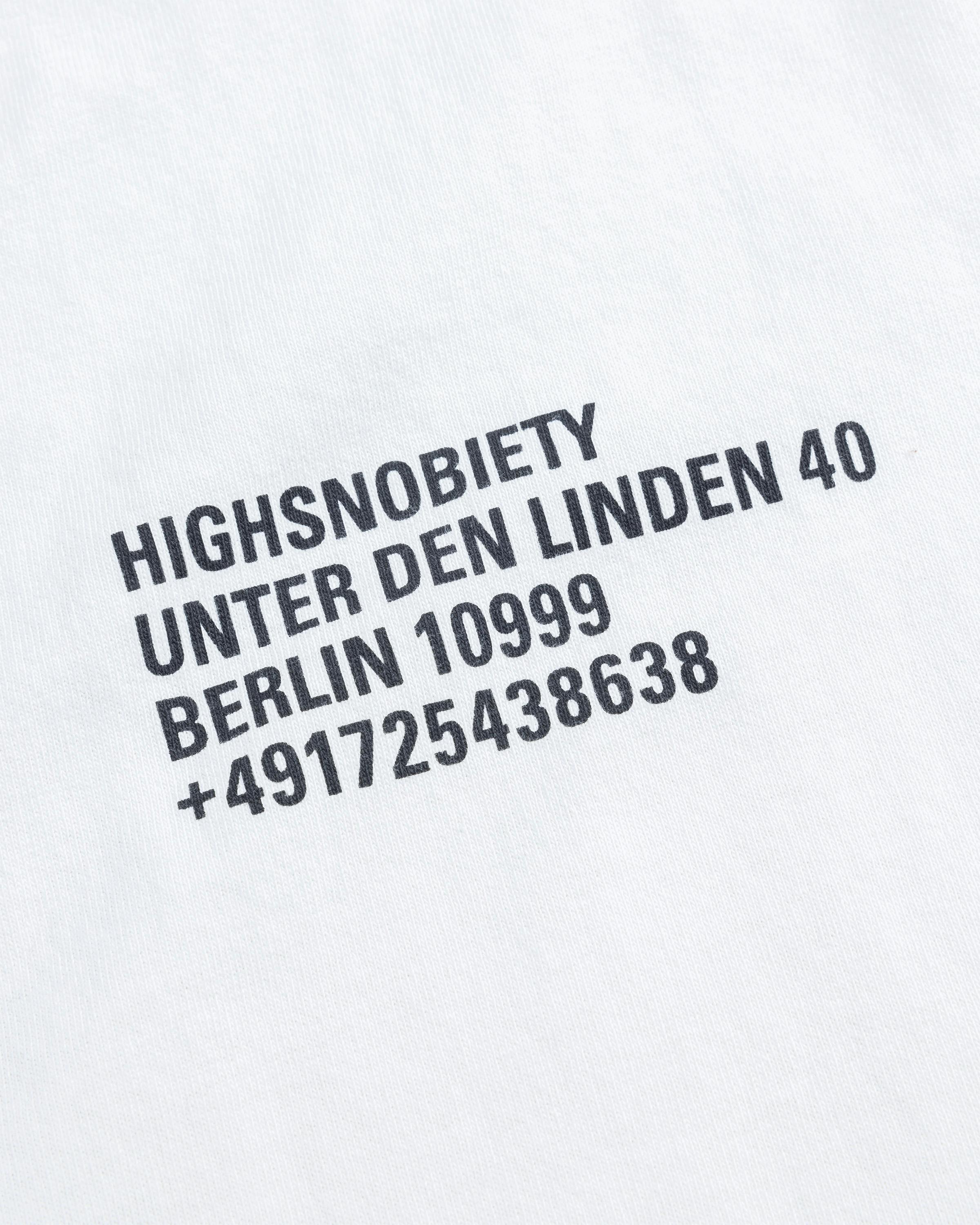 Highsnobiety – Berlin S/S T-Shirt - Tees - White - Image 3