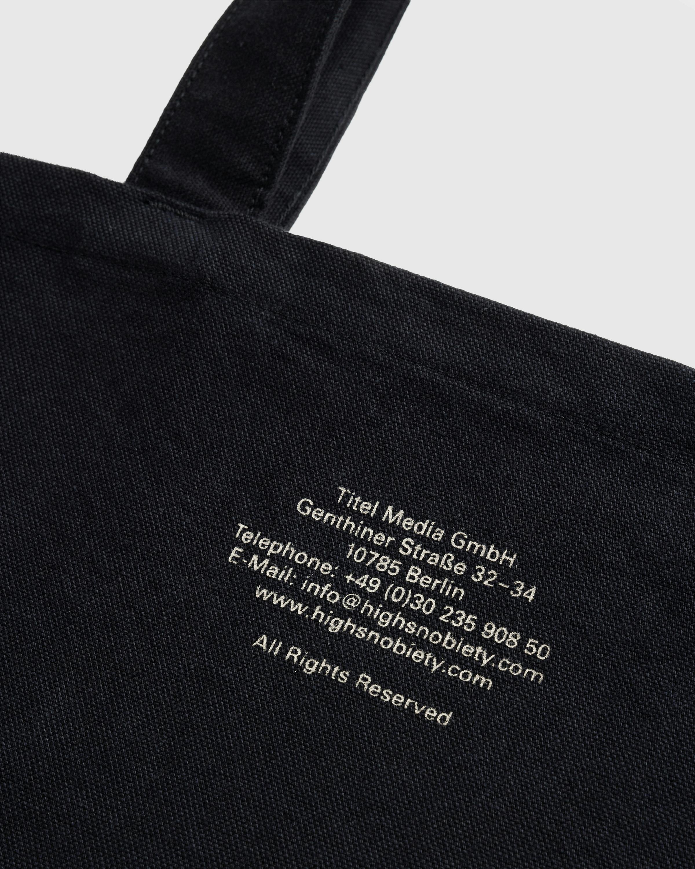 Highsnobiety – Berlin Tote - Tote Bags - Black - Image 3