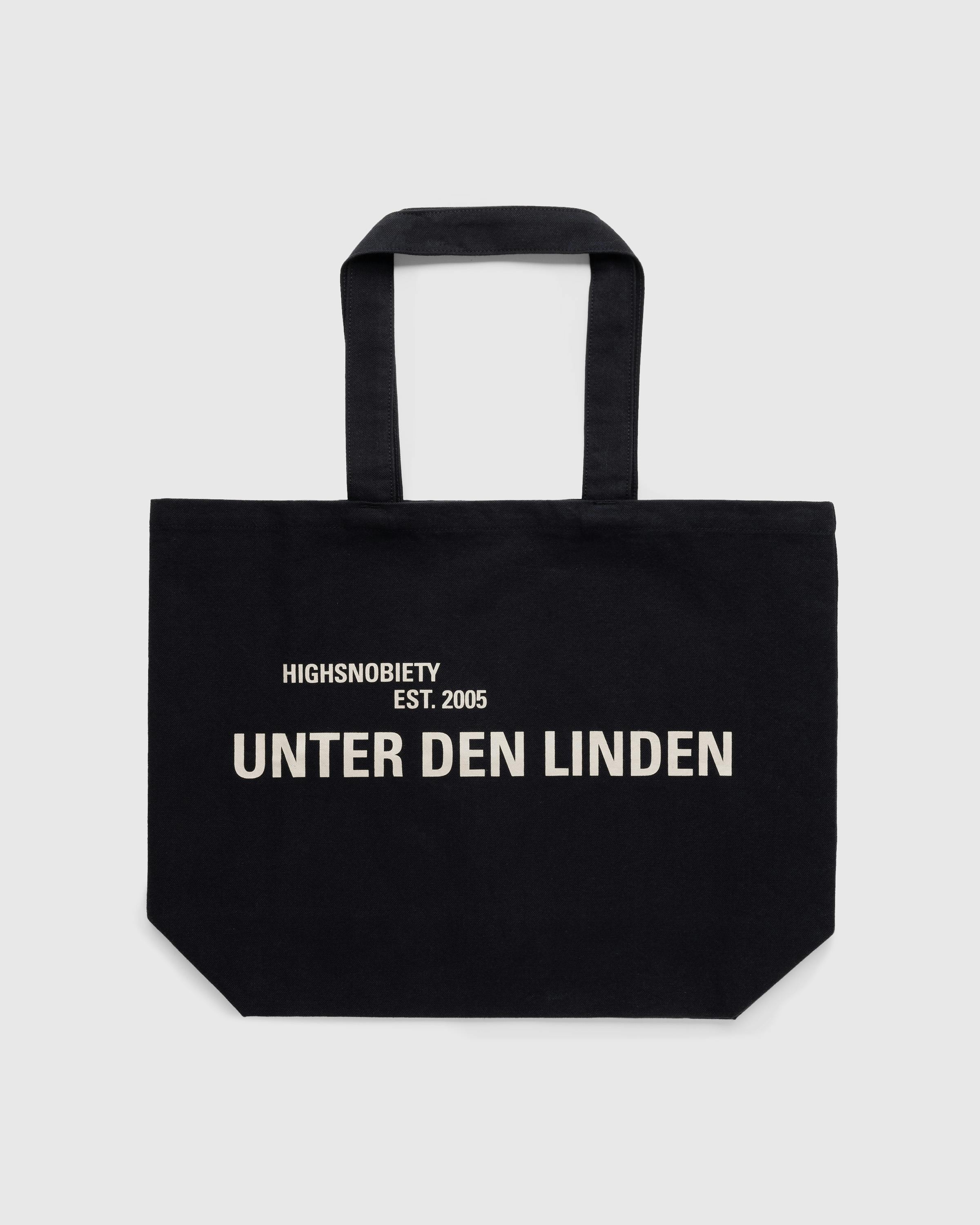 Highsnobiety – Berlin Tote - Tote Bags - Black - Image 1