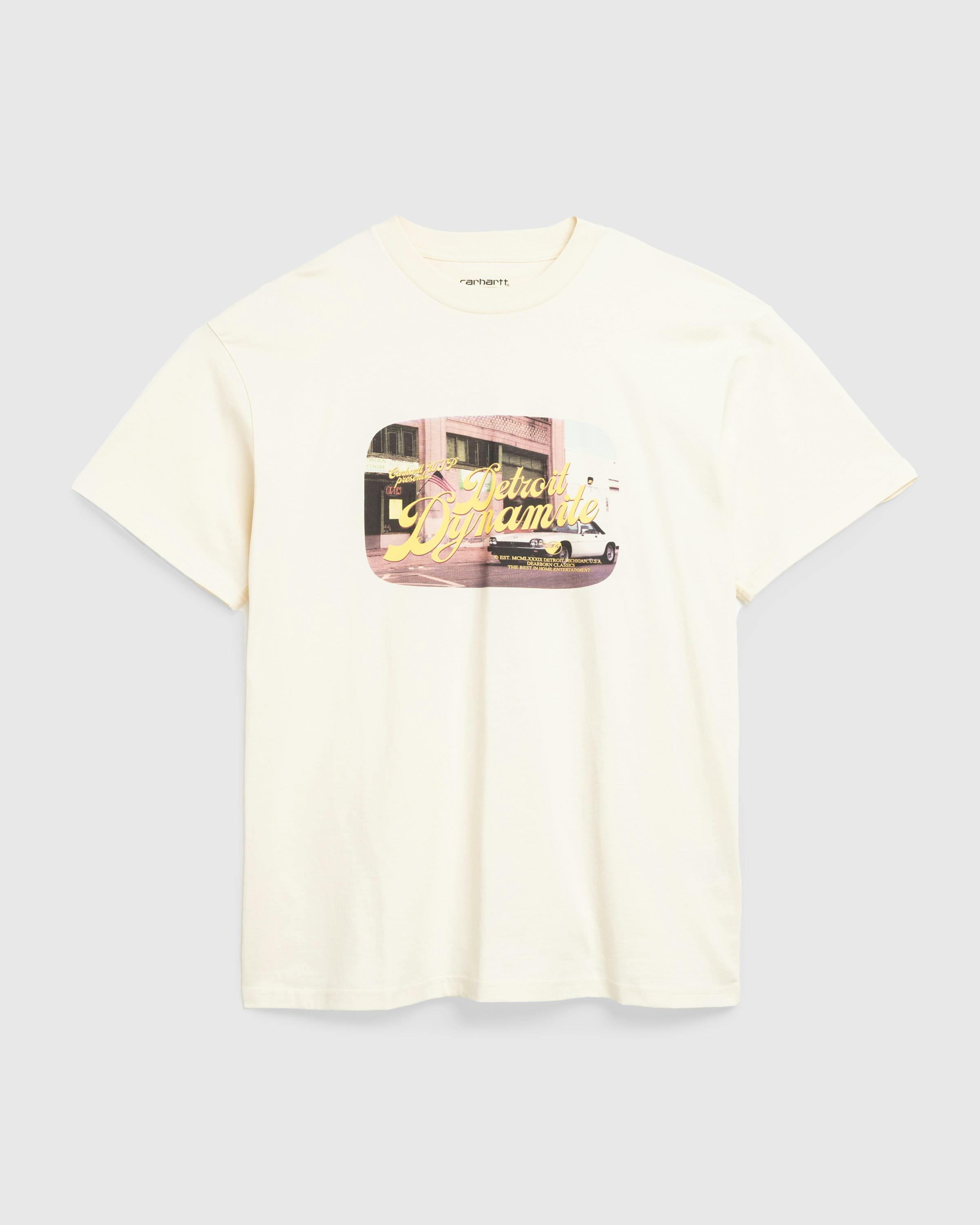 Carhartt WIP – S/S Greatest Flicks T-Shirt - Tees - Beige - Image 1