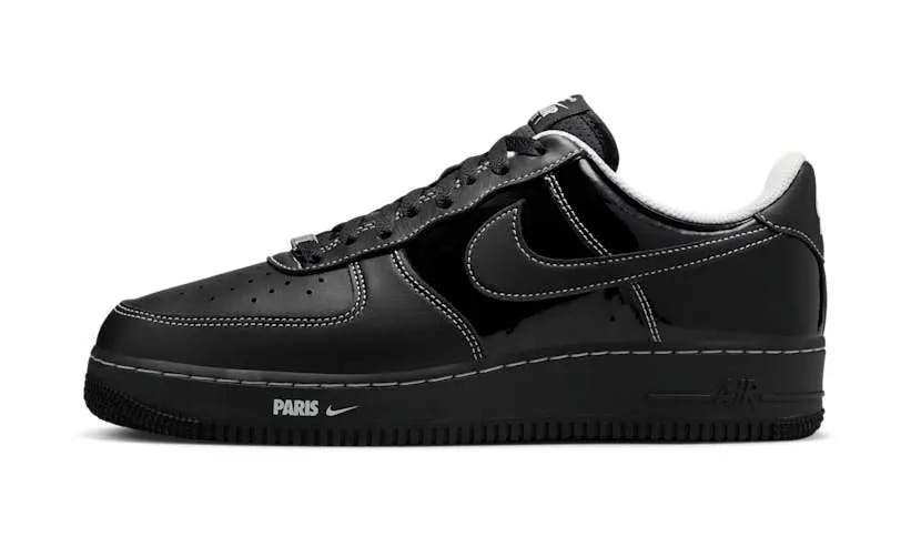 nike air force 1 black paris colorway