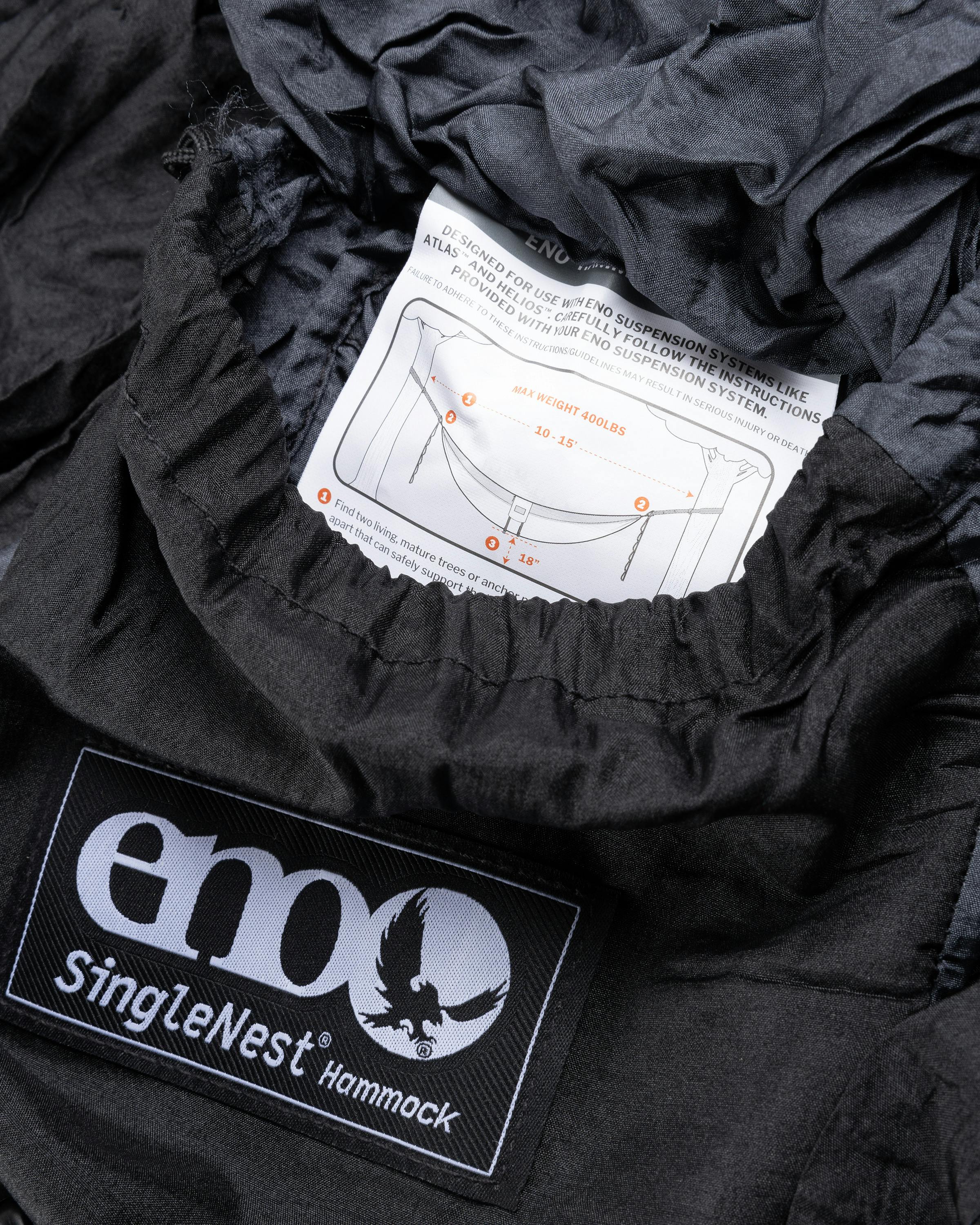 Highsnobiety – ENO Hammock Black - Equipment - Black - Image 3