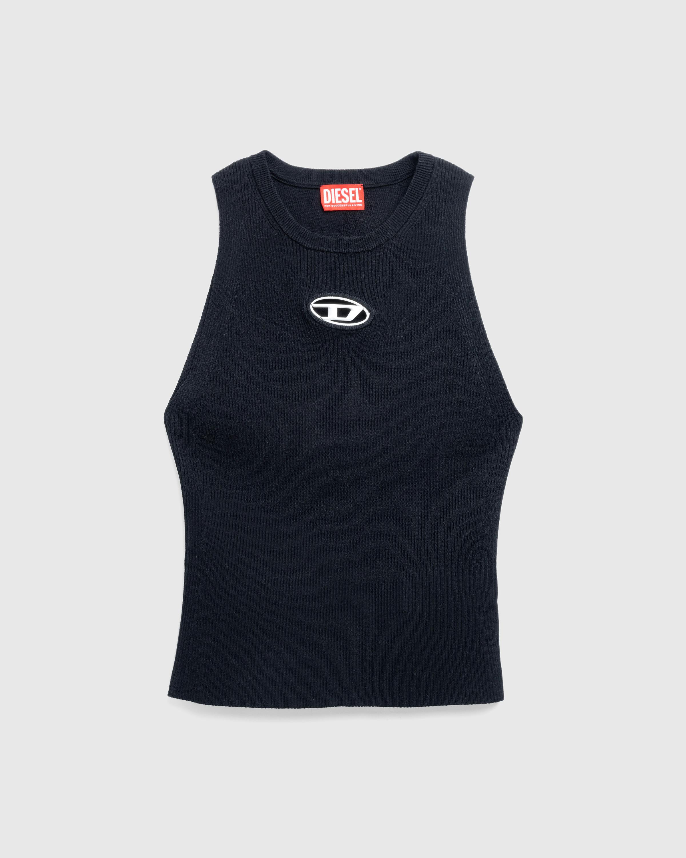 Diesel – M-Caddix-Top - Tank Tops - Black - Image 1