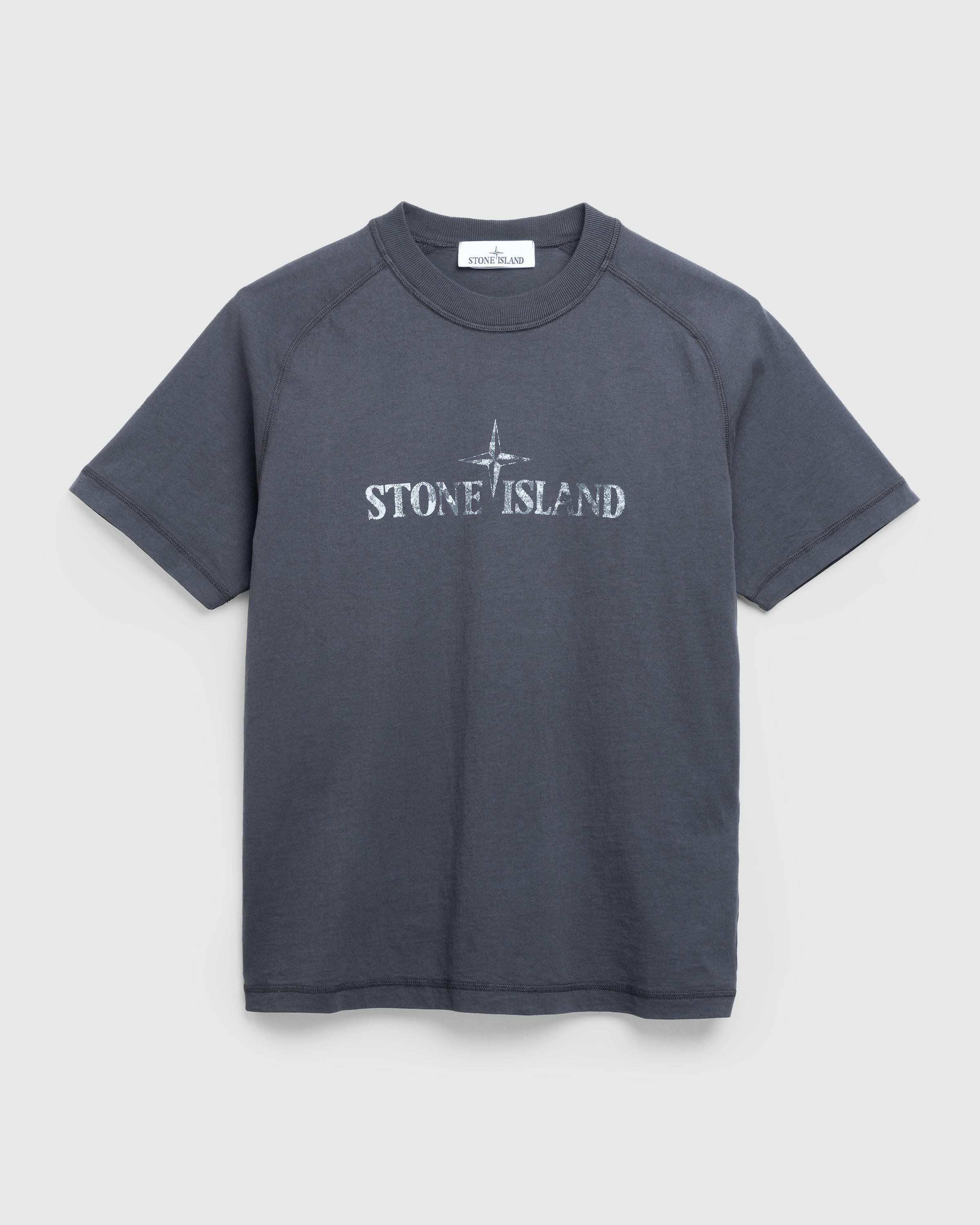 Stone Island – Compass T-Shirt - Tees - Grey - Image 1