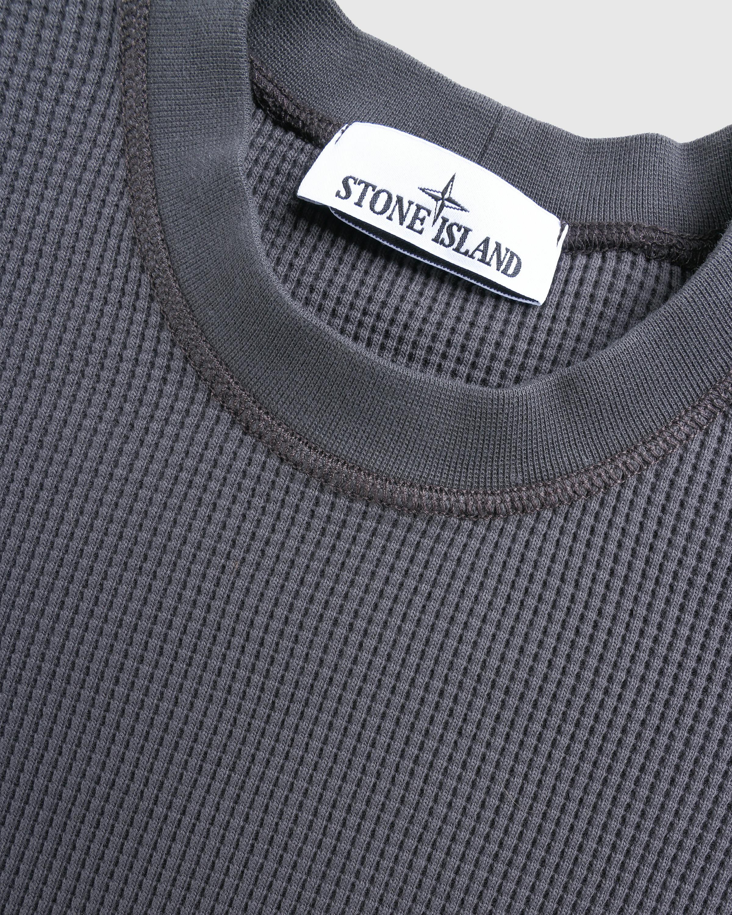 Stone Island – Crewneck Sweatshirt - Sweatshirts - Grey - Image 3