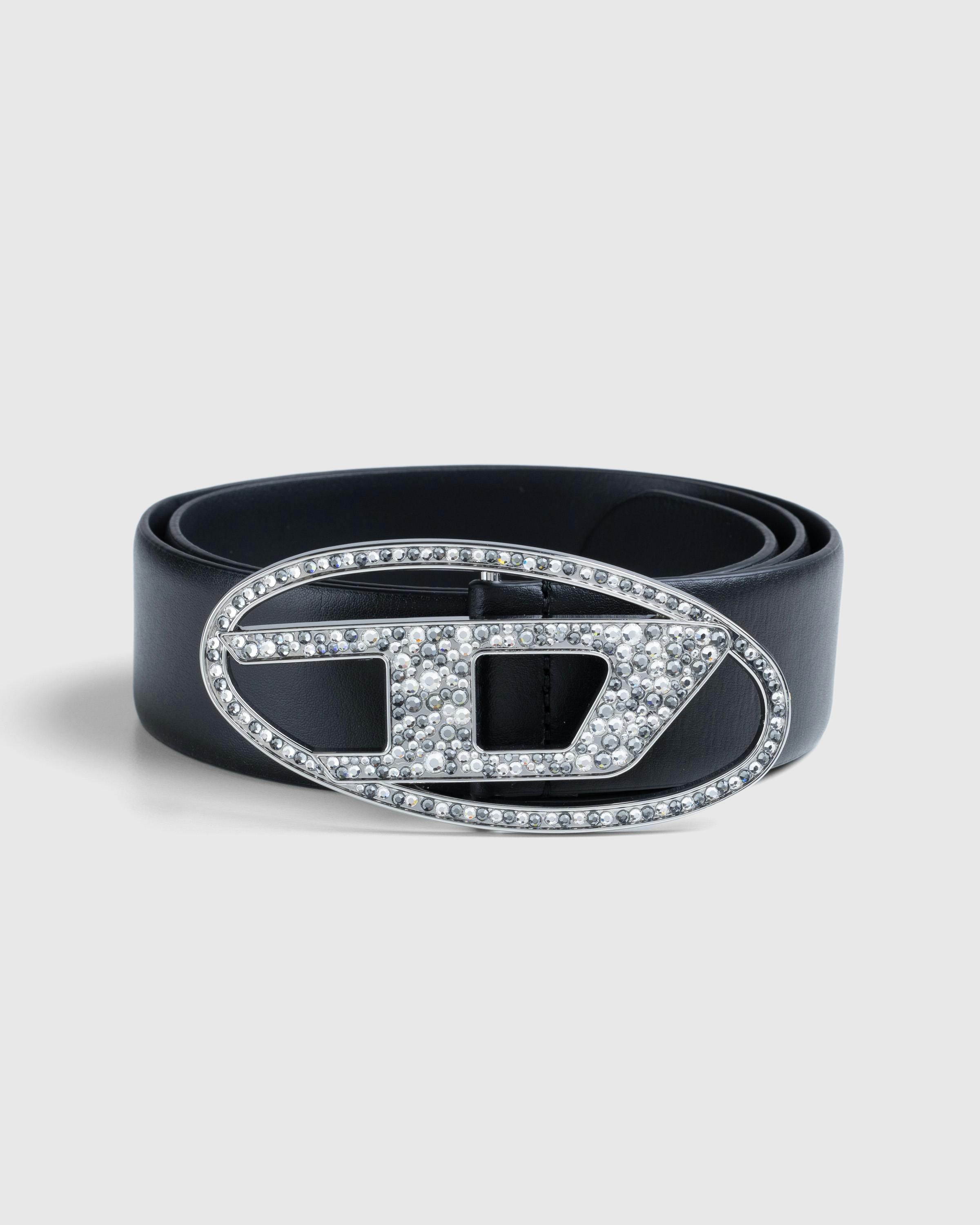 Diesel – B-1Dr Strass  Belt - Belts - Black - Image 1