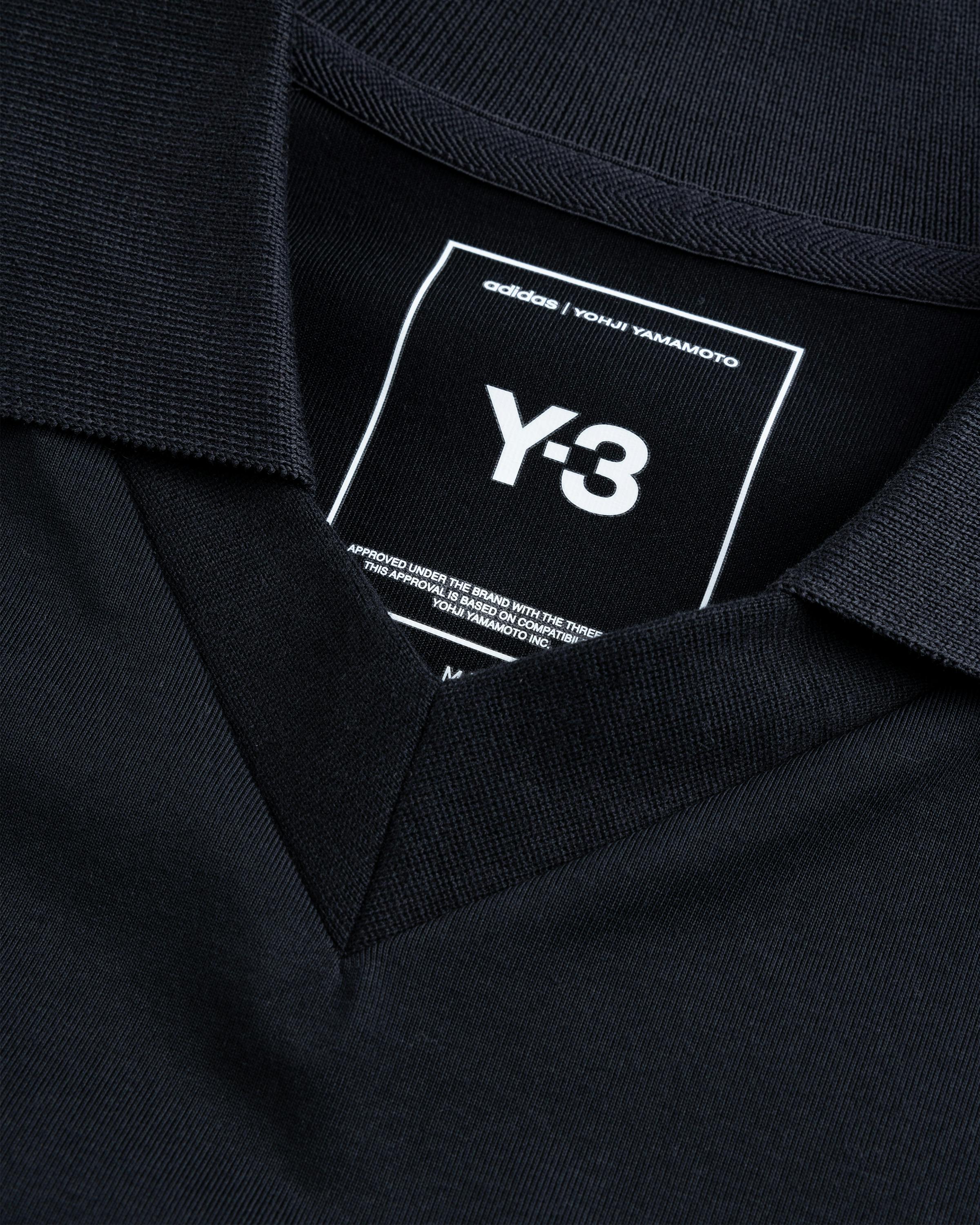 Y-3 – Cut Line Tee - Tees - Black - Image 3