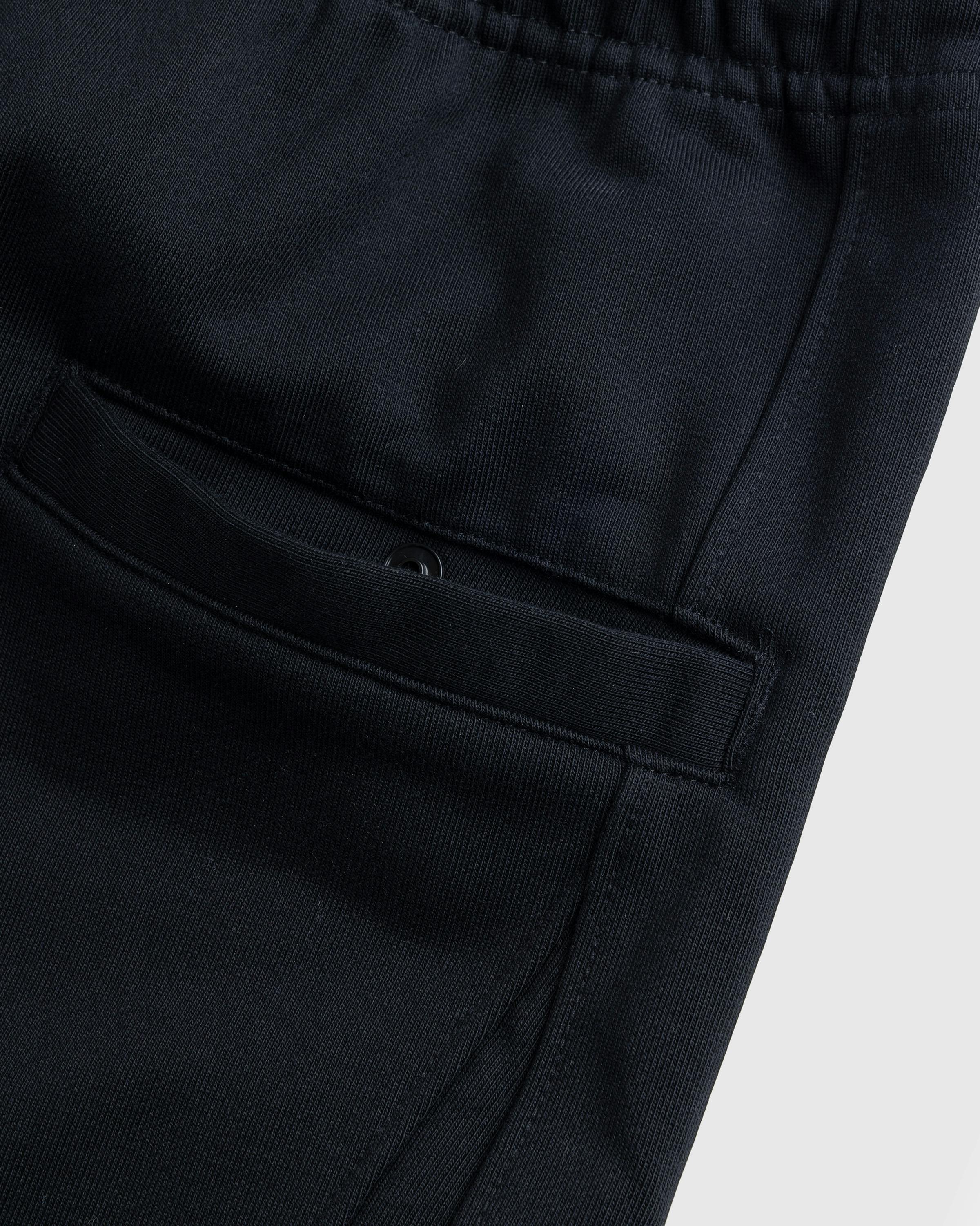 Y-3 – French Terry Cut Line Shorts - Active Pants - Black - Image 4