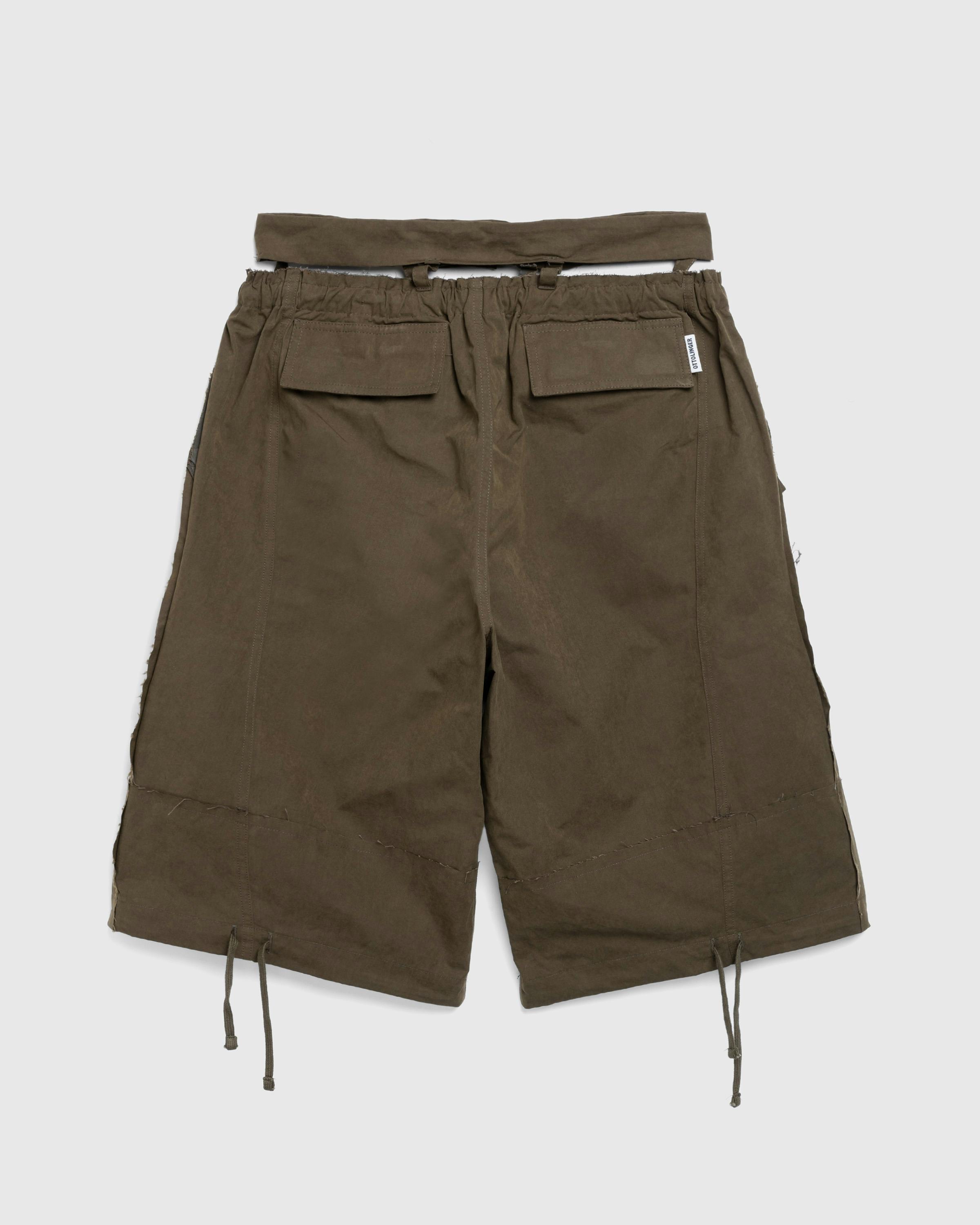 Ottolinger – Baggy Cargo Shorts - Cargo Shorts - Green - Image 4