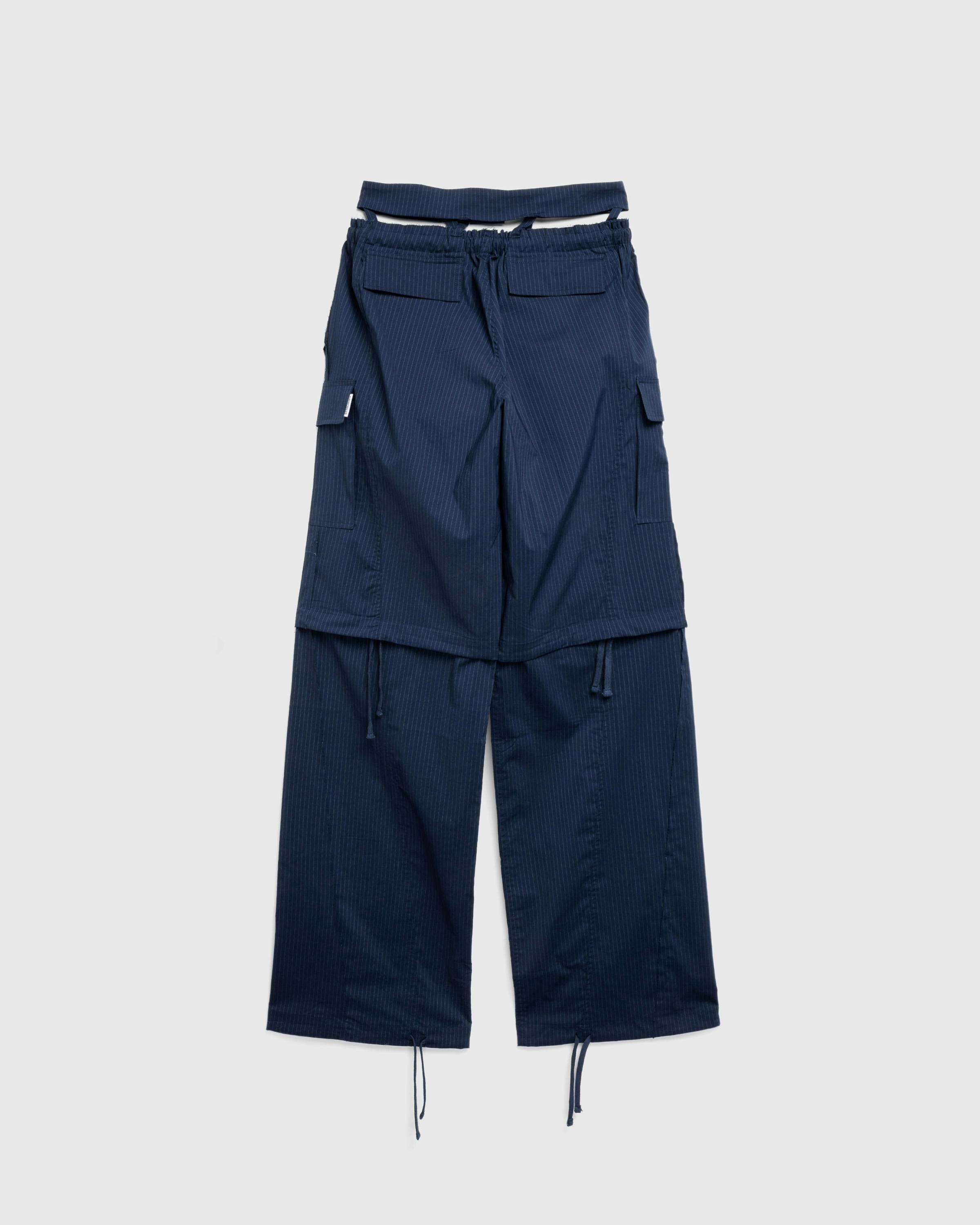 Ottolinger – Baggy Cargo Pants - Cargo Pants - Blue - Image 4