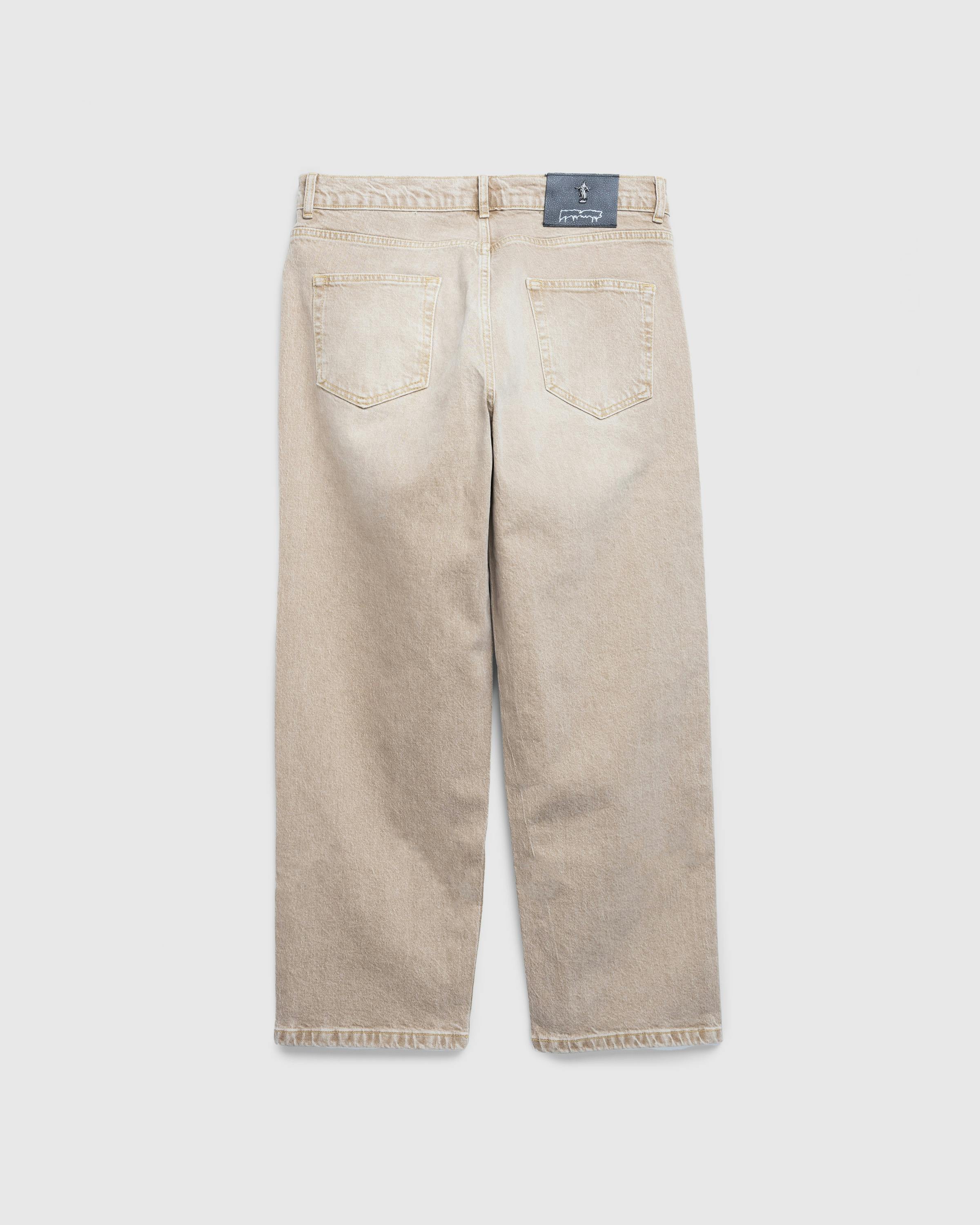 Fucking Awesome – Fecke Baggy Denim Washed Jean - Denim - Brown - Image 2