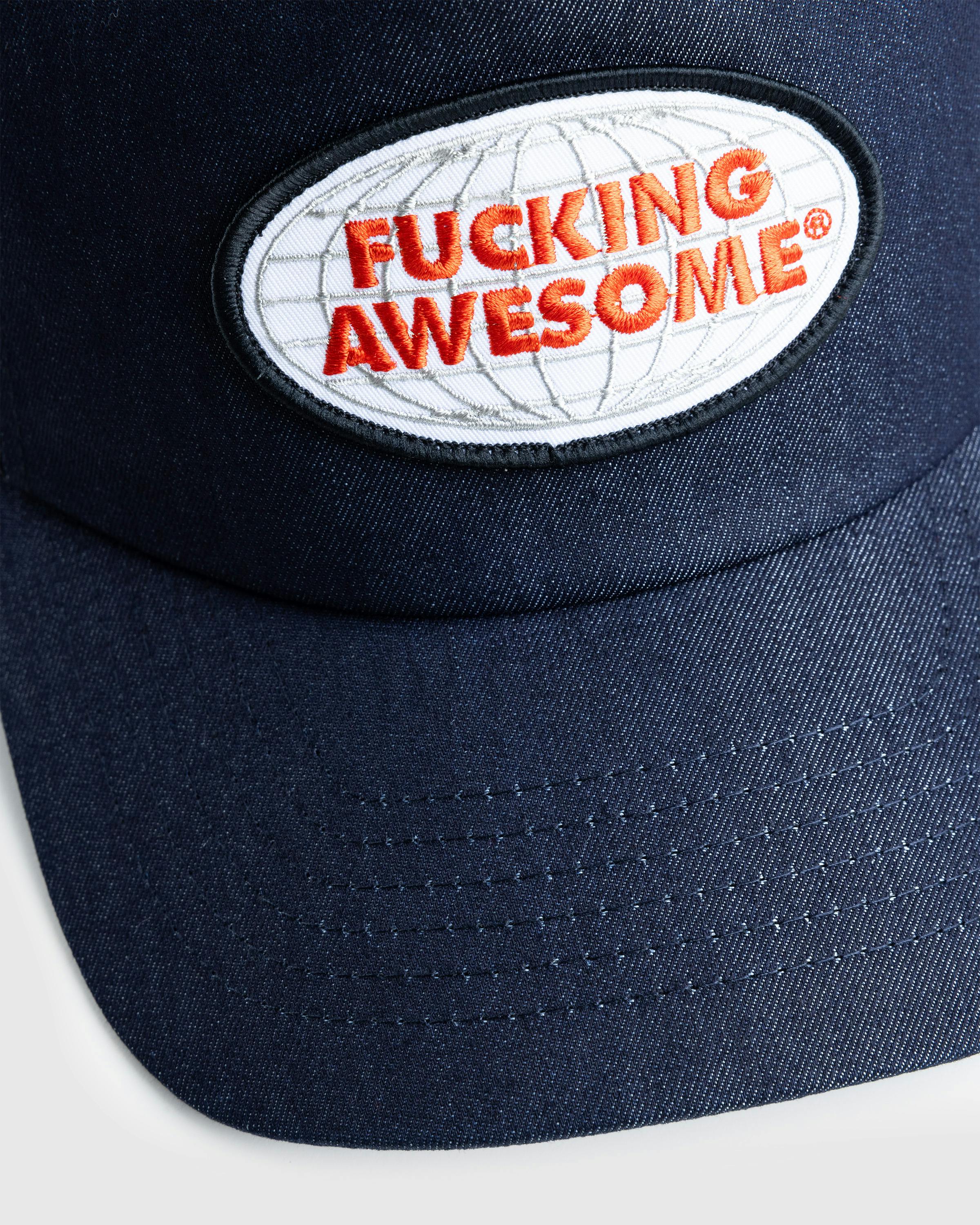 Fucking Awesome – Buffalo Snapback - Caps - Blue - Image 4