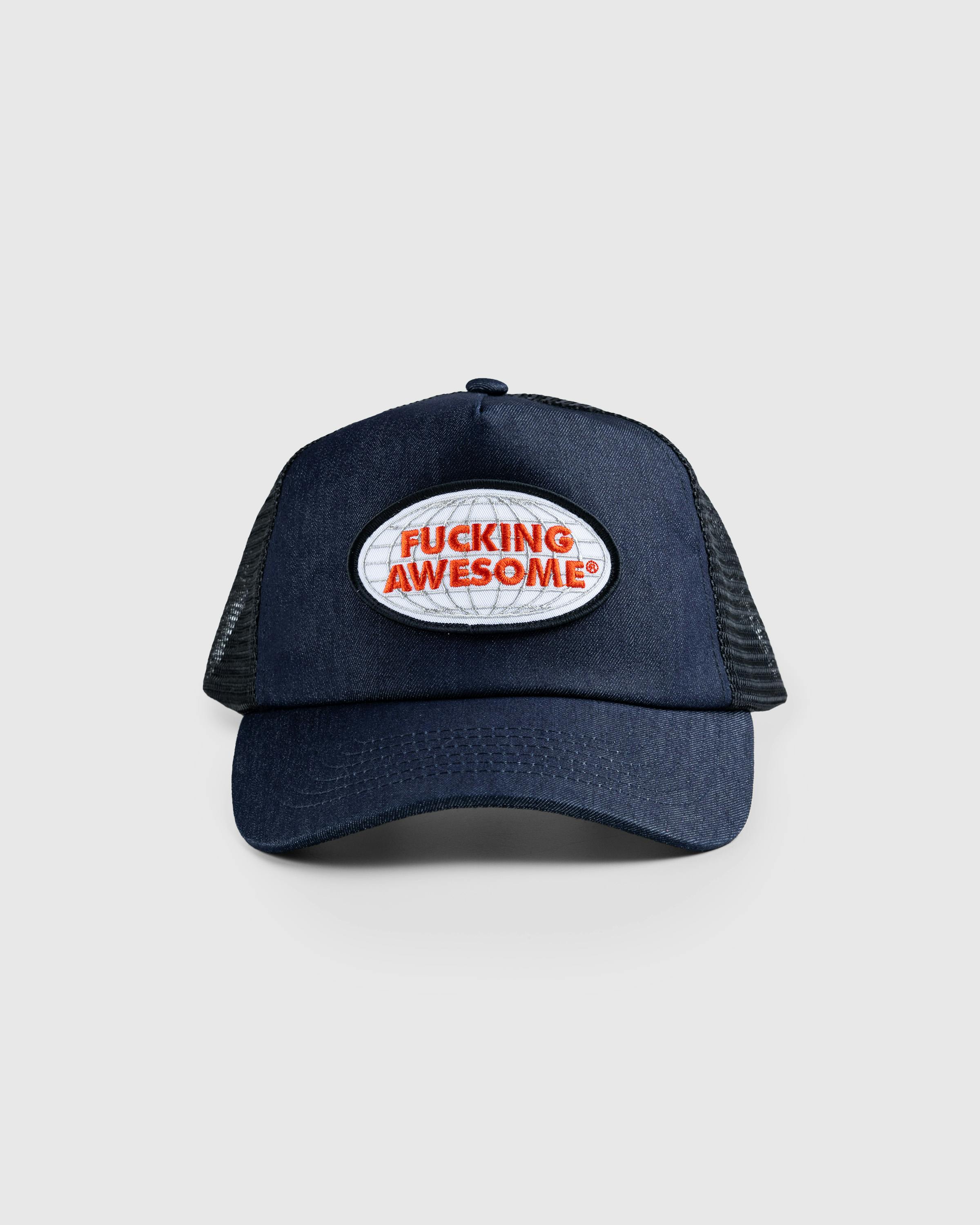 Fucking Awesome – Buffalo Snapback - Caps - Blue - Image 2