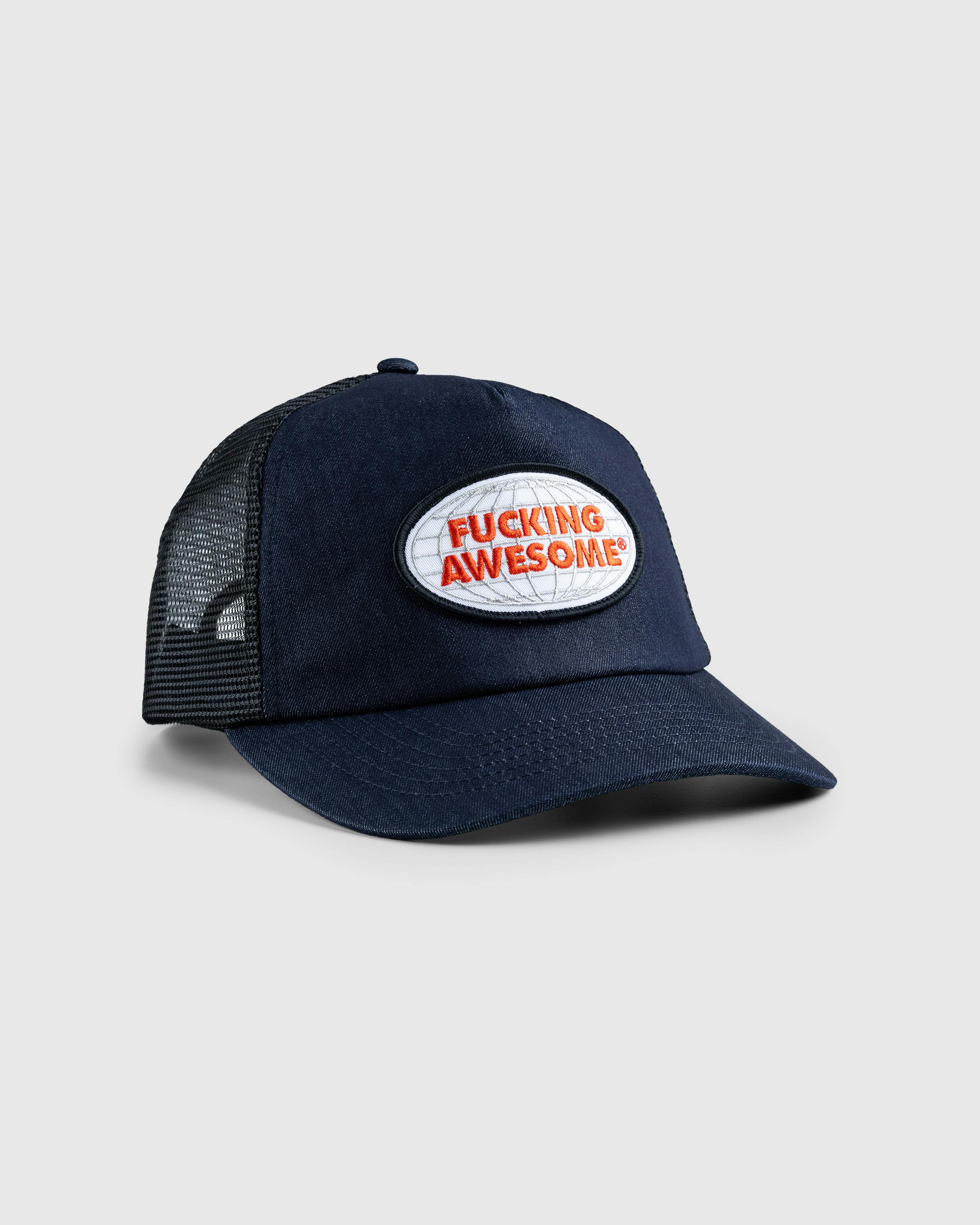 Fucking Awesome – Buffalo Snapback - Caps - Blue - Image 1