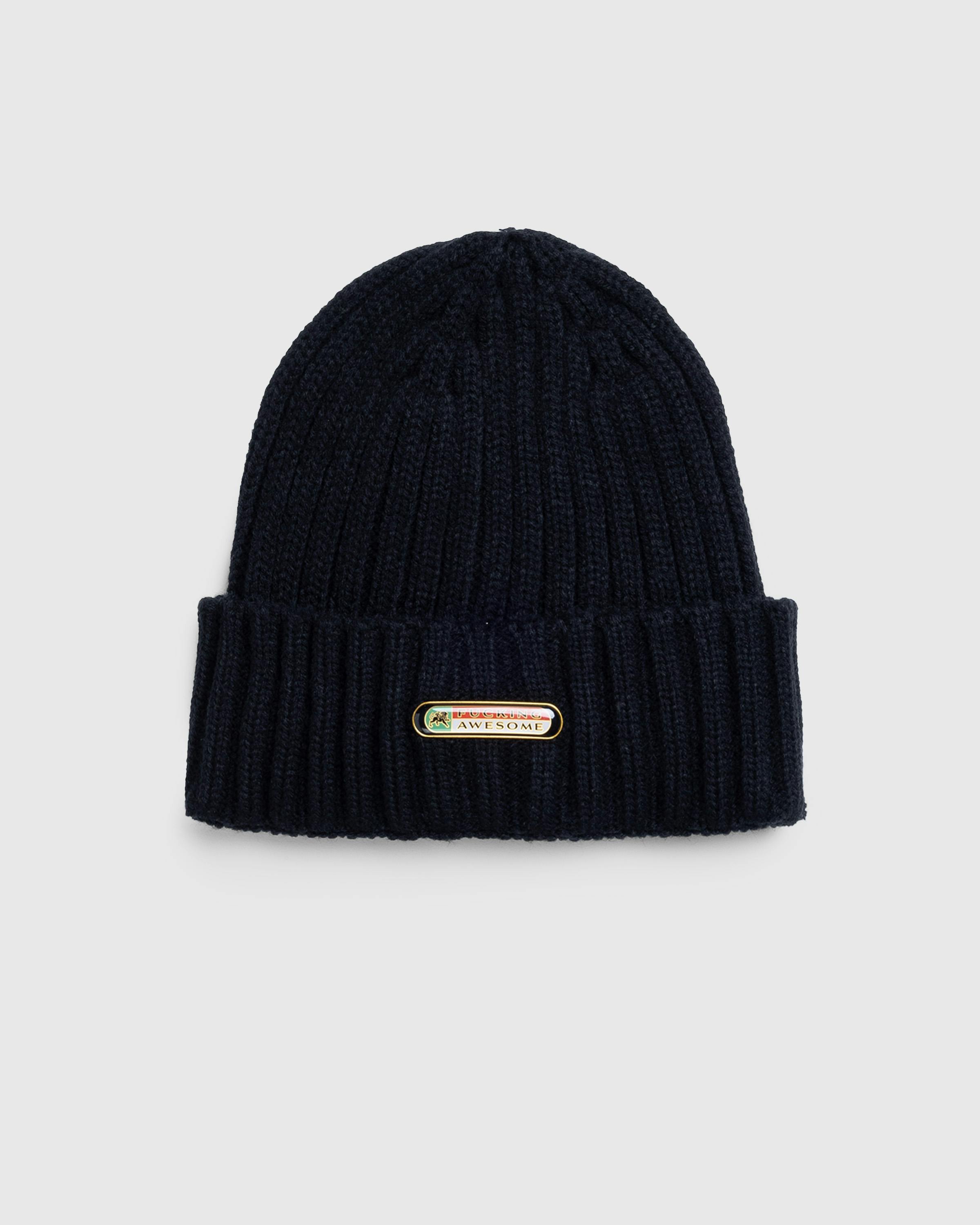 Fucking Awesome – Judah Beanie - Beanies - Black - Image 1