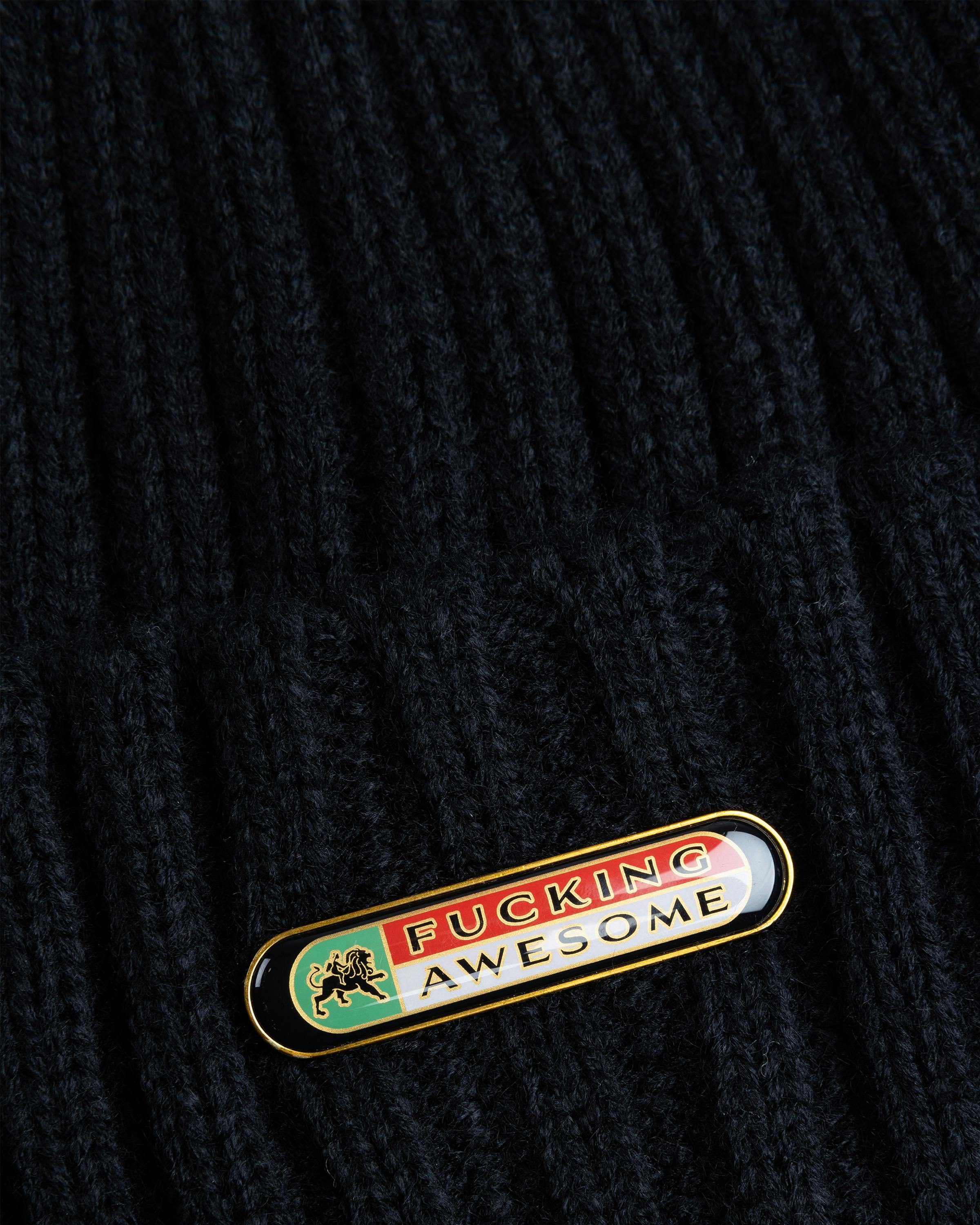 Fucking Awesome – Judah Beanie - Beanies - Black - Image 2