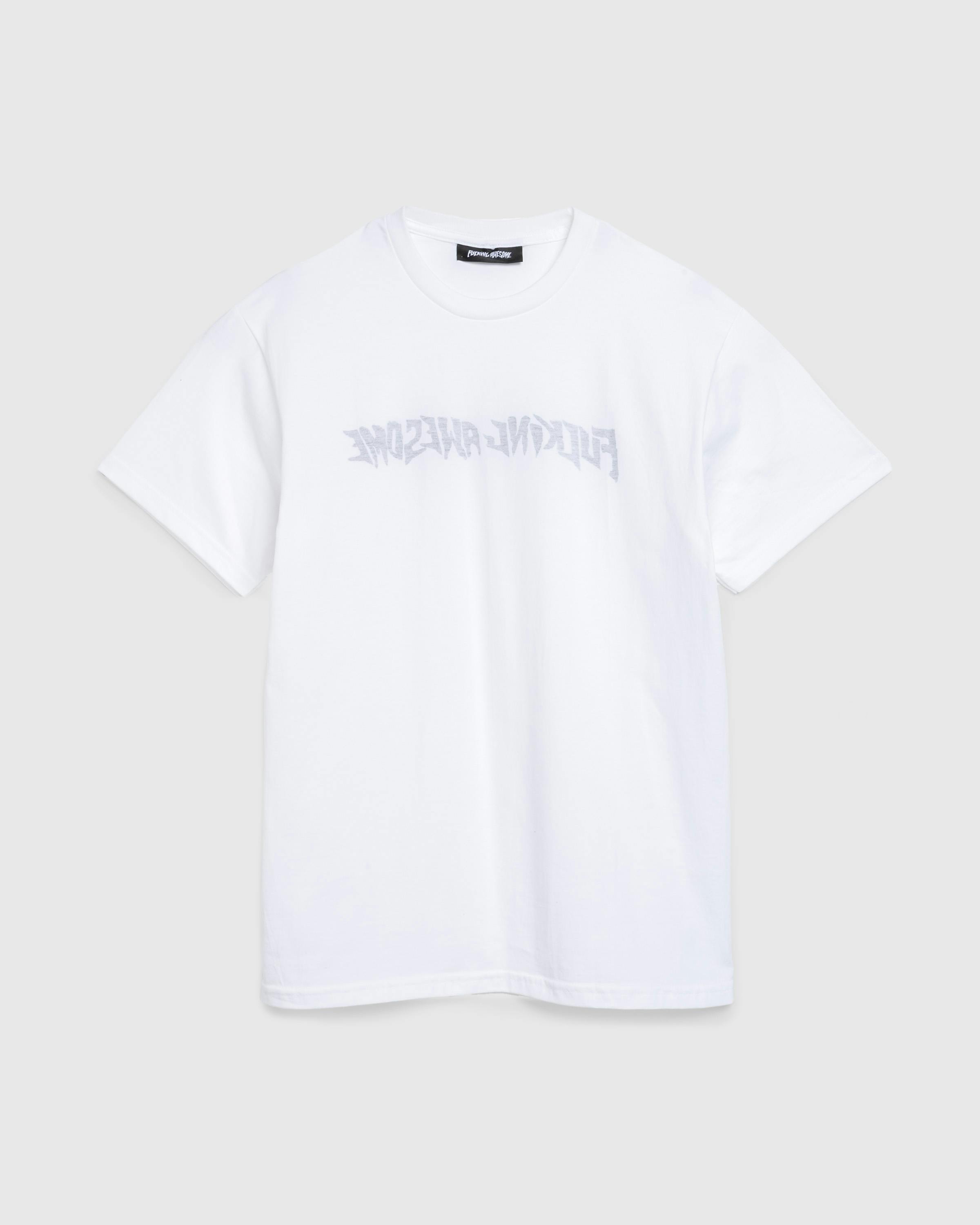 Fucking Awesome – Inside Out Stamp Tee - Tees - White - Image 1