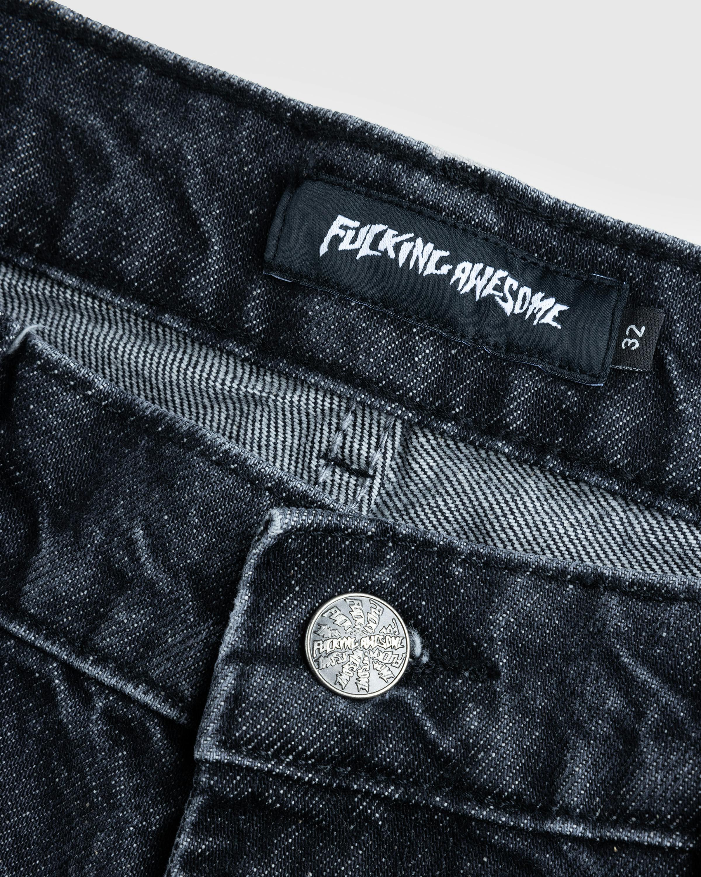 Fucking Awesome – Fecke Washed Jean - Denim - Black - Image 3