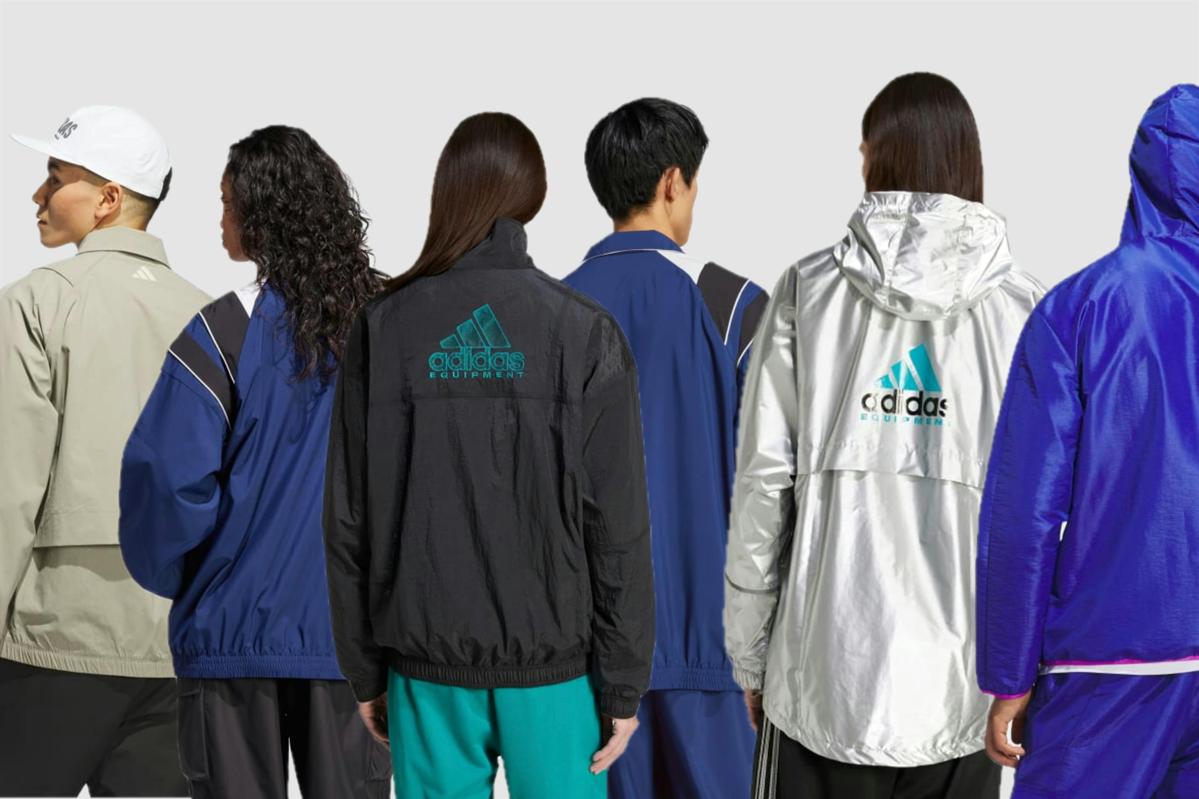 adidas Windbreakers Track Jackets Raincoats Trend 2025 Spring Fashion Streetwear News