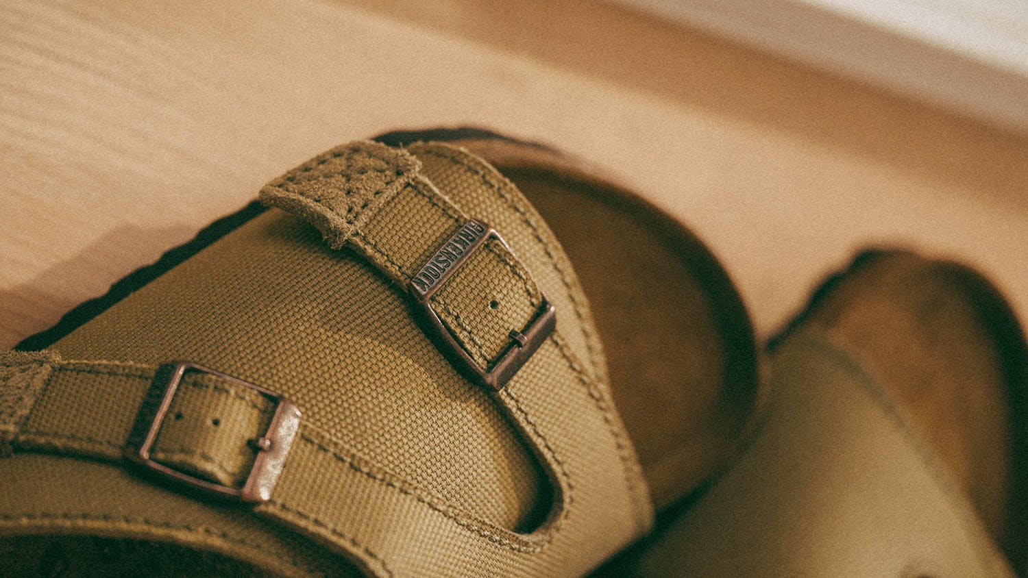 birkenstock canvas suede sandals by jesse leyva