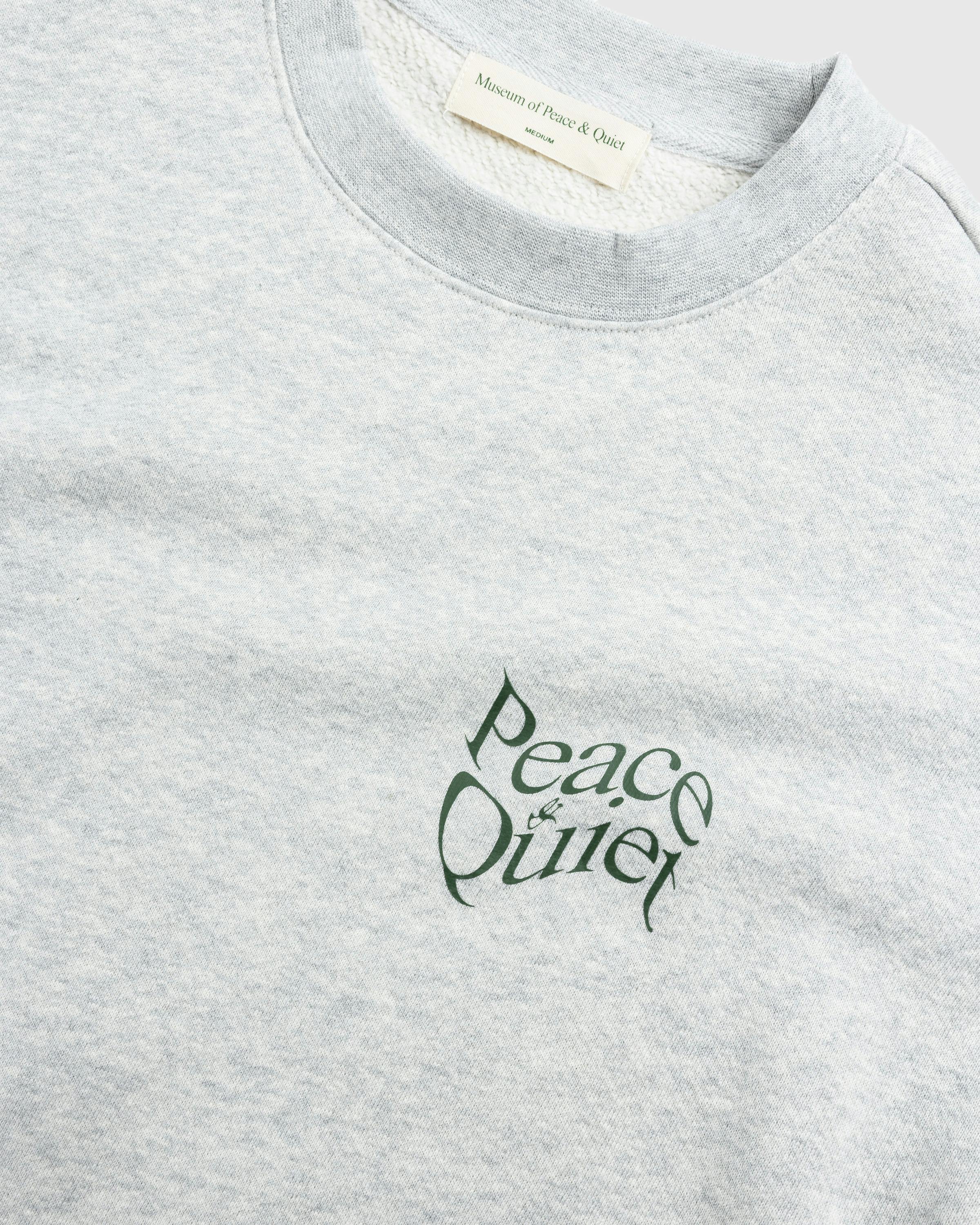 Museum of Peace & Quiet – Warped Crewneck - Crewnecks - Grey - Image 5