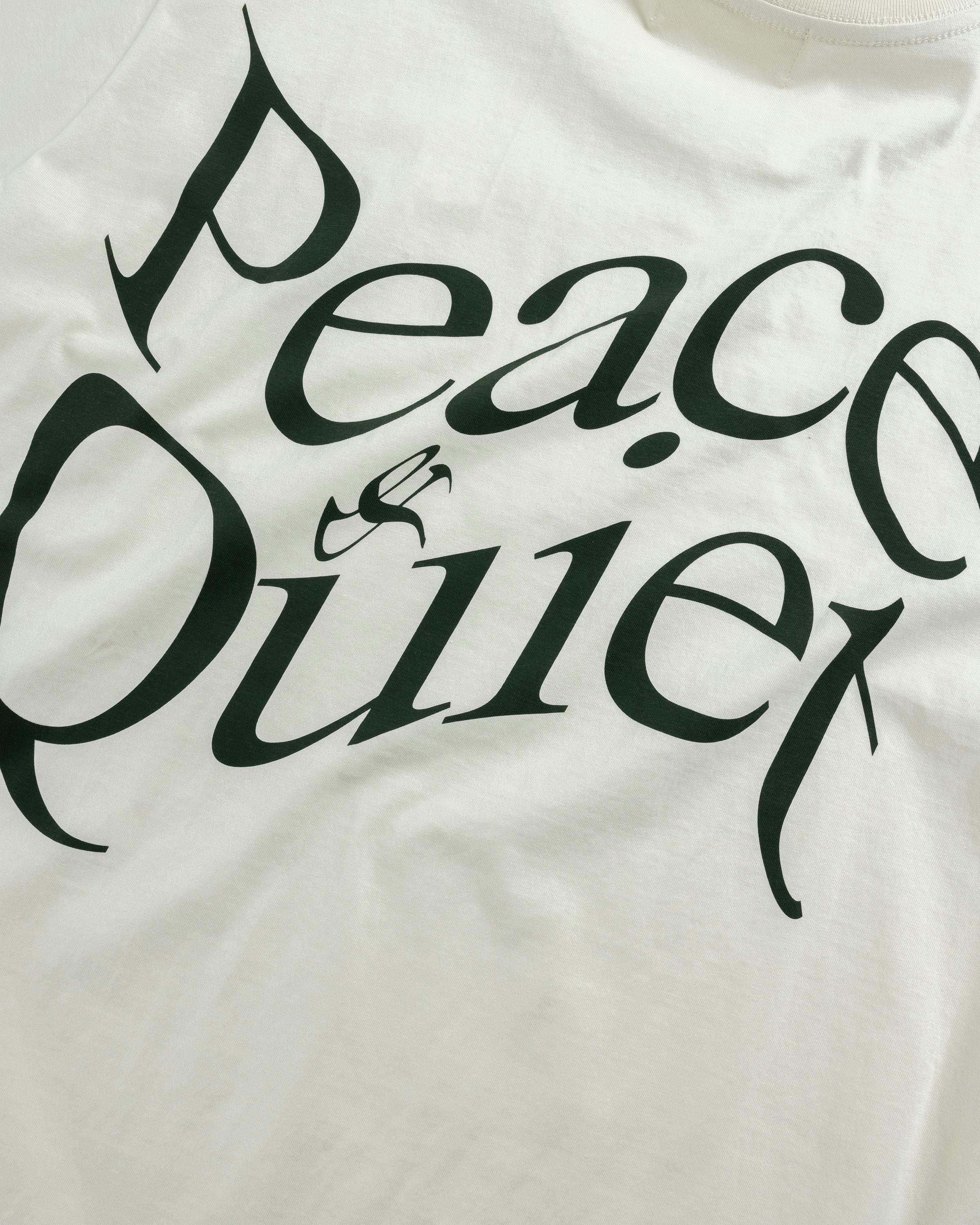 Museum of Peace & Quiet – Wordmark T-Shirt - Tees - Green - Image 3