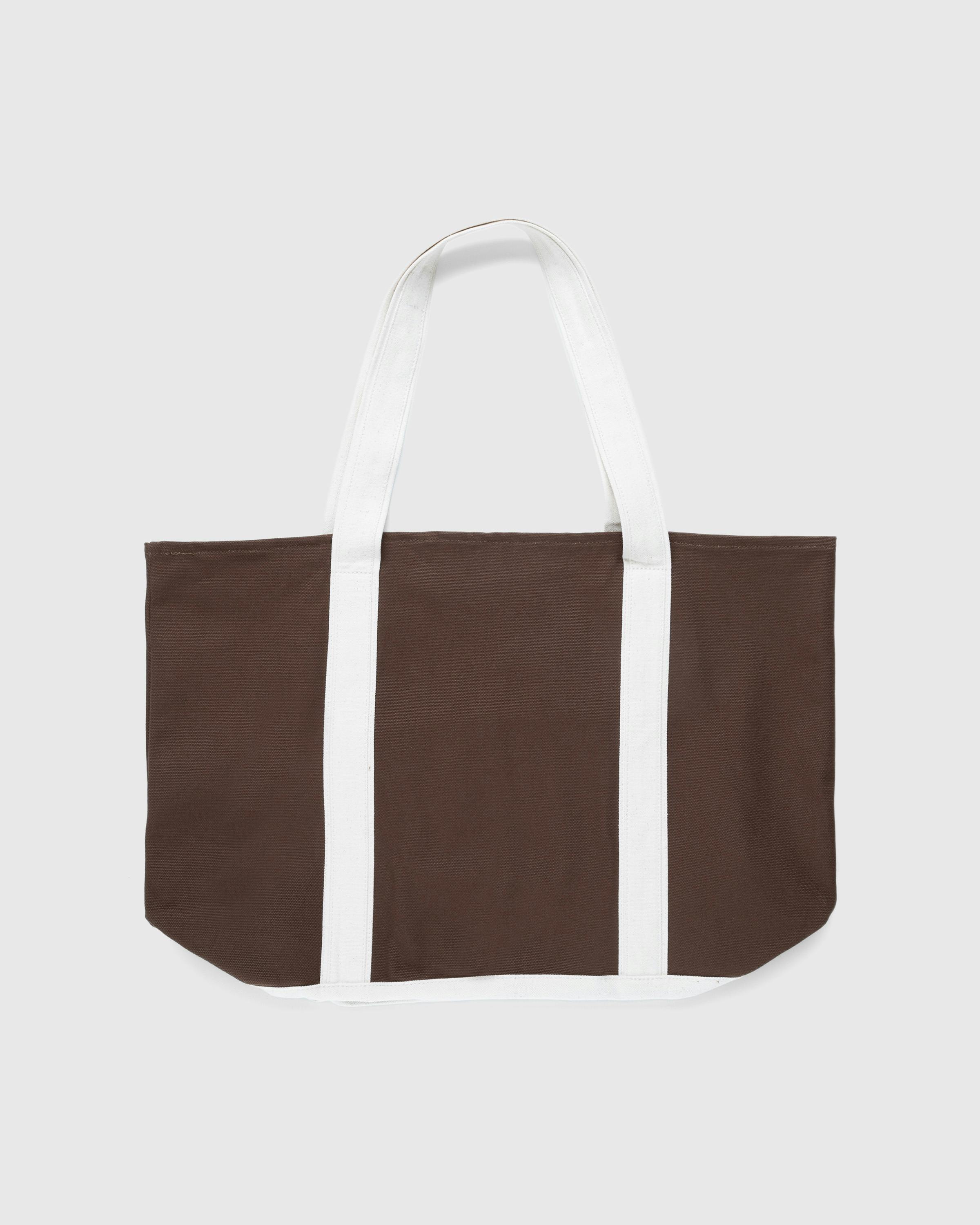 Museum of Peace & Quiet – Wordmark Boat Tote - Tote Bags - Brown - Image 4