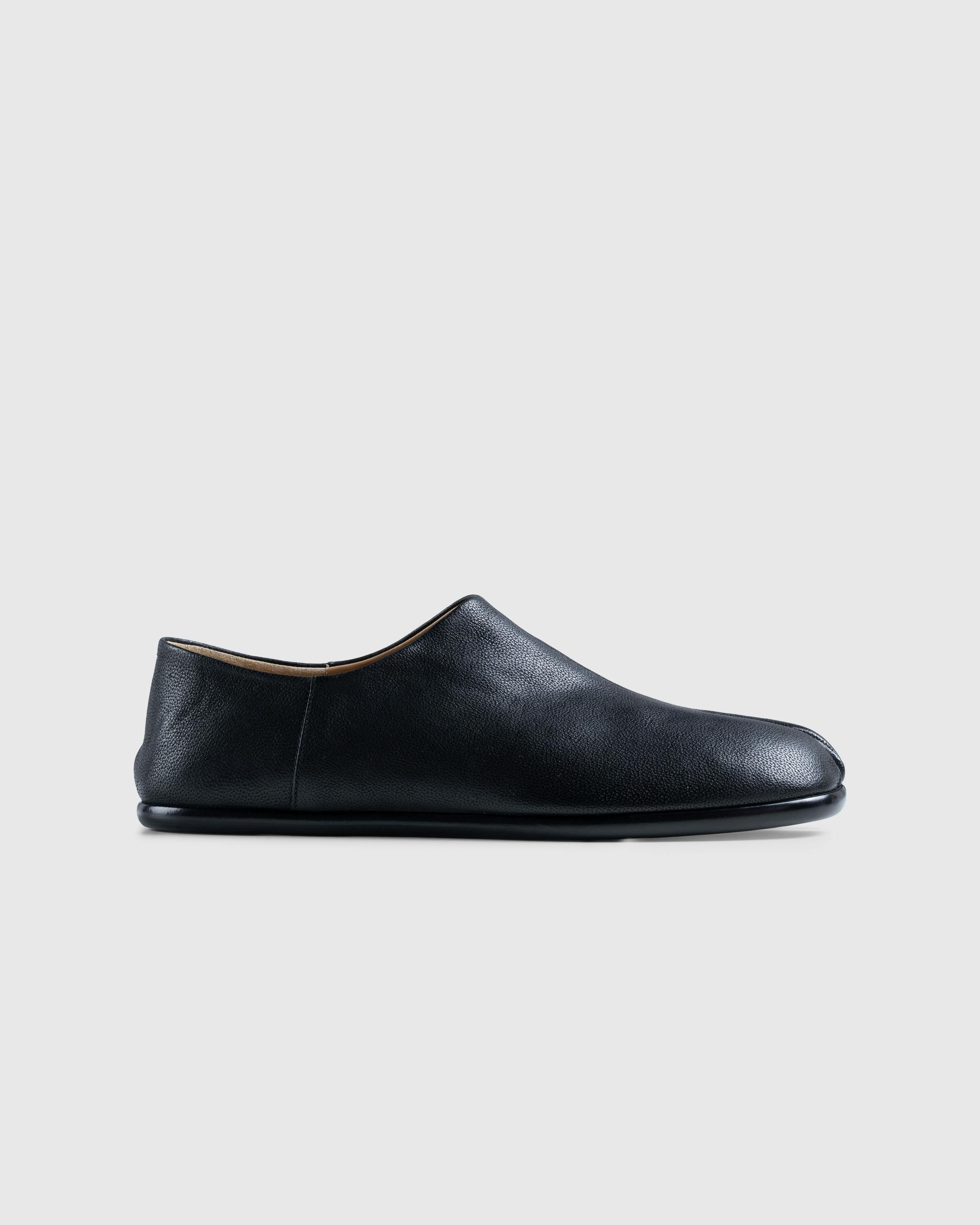 Maison Margiela – Tabi Slip On - Boat Shoes and Moccasins - Black - Image 1