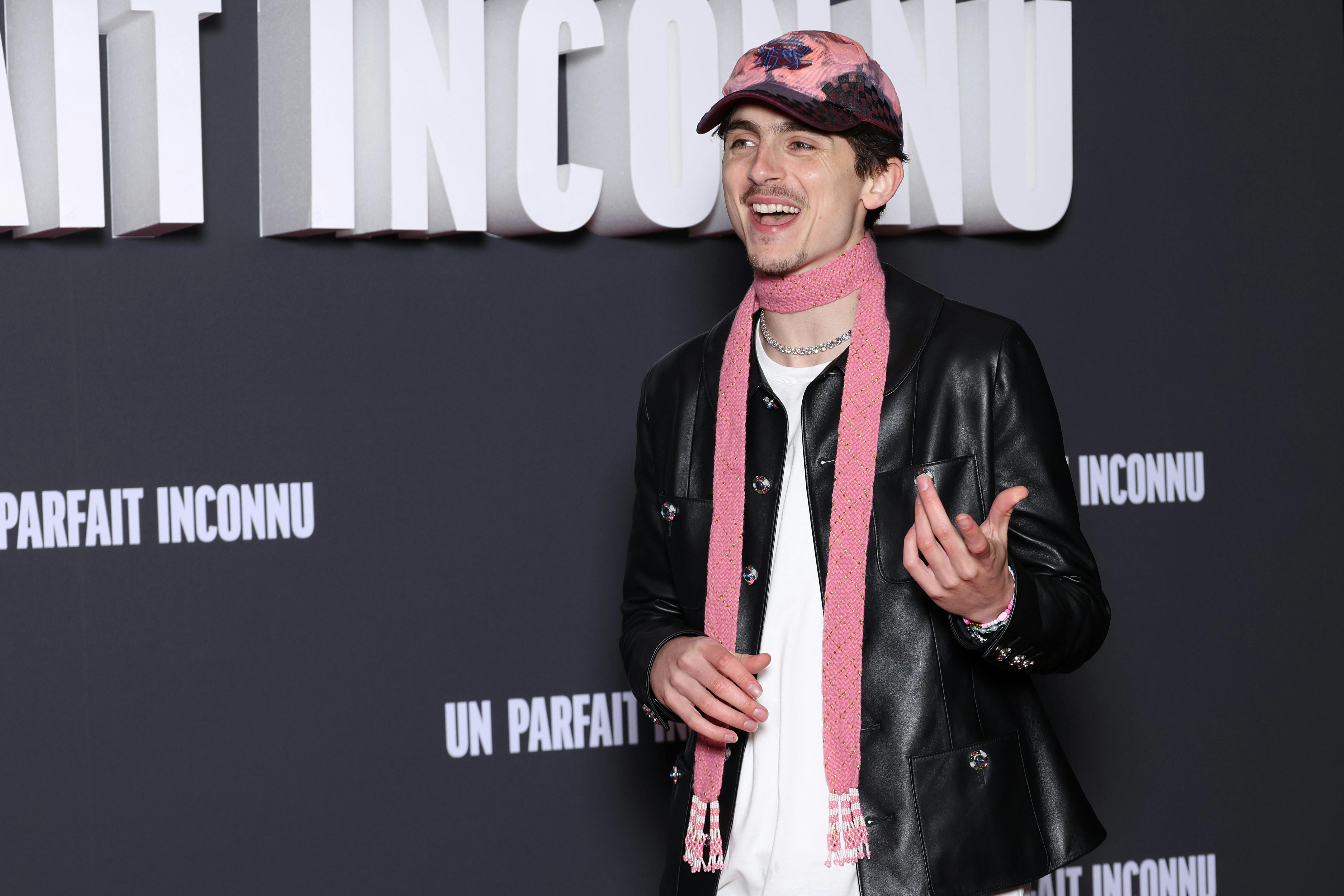 Timothee Chalamet Style Bob Dylan Movie Biopic Press Tour Red Carpet Luxury Fashion Celebrity Accessories Trends Elle Fanning A Complete Unknown