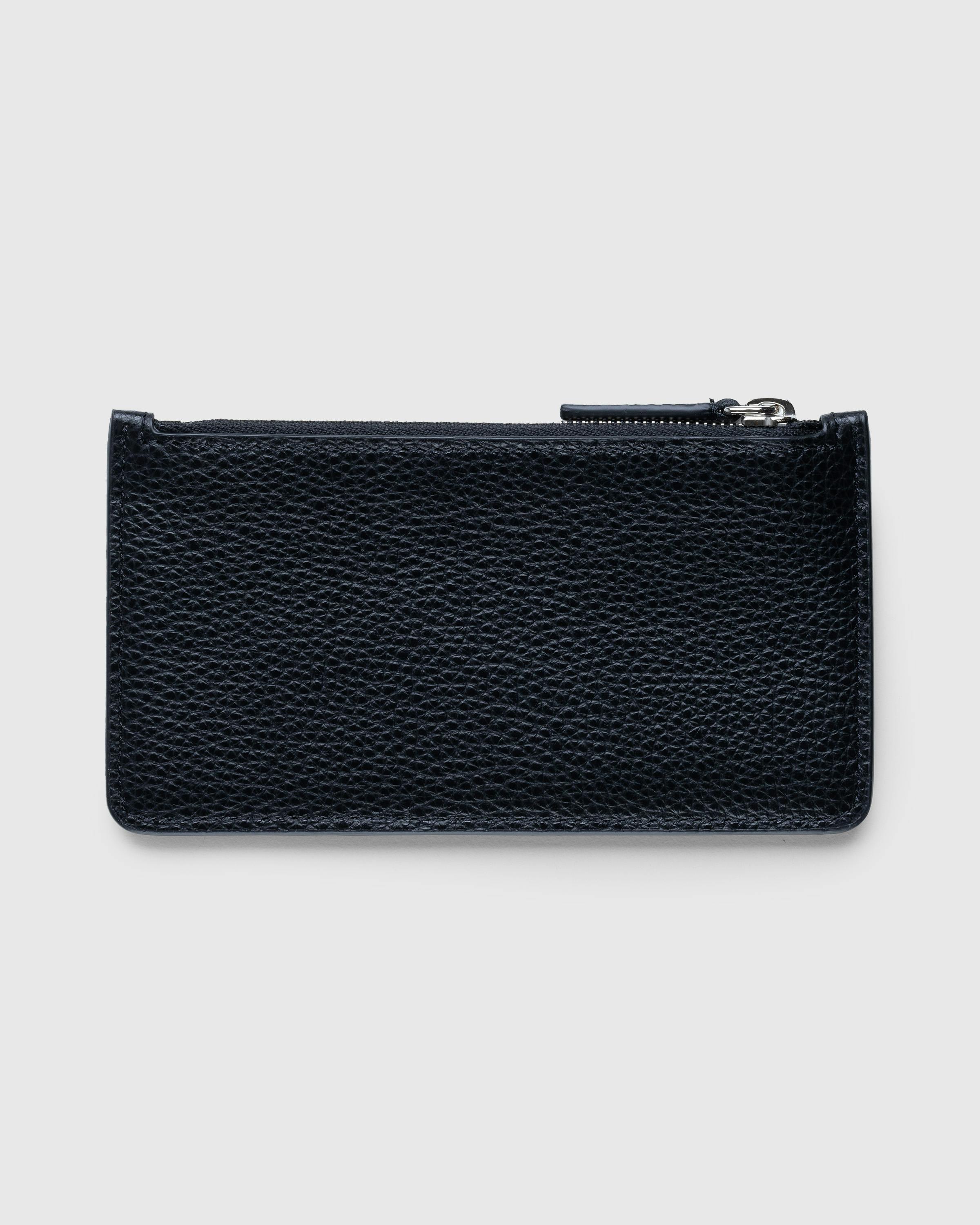 Marni – Leather Card Holder - Wallets - Black - Image 2