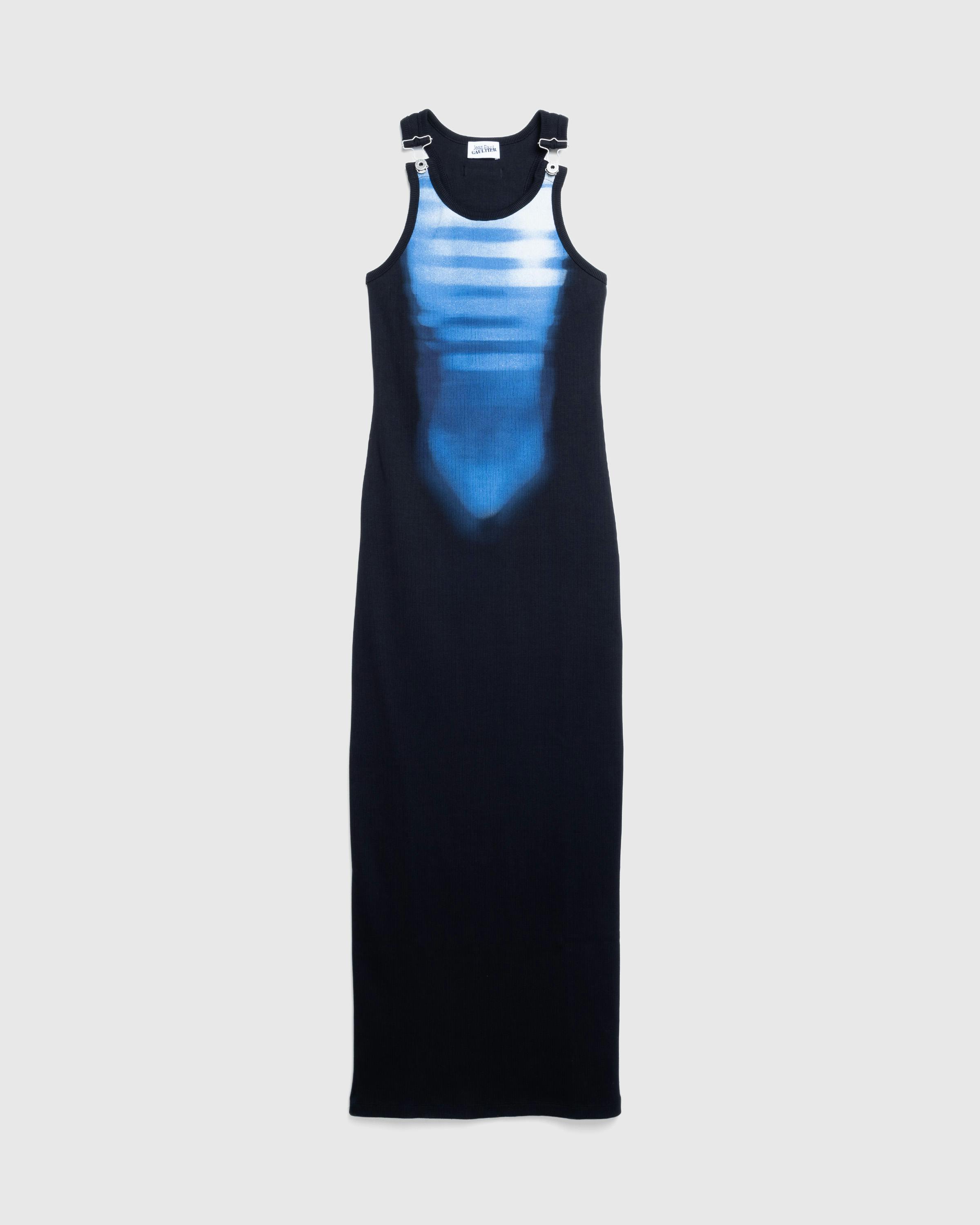 Jean Paul Gaultier – Long Strapped Le Male Dress - Maxi - Black - Image 1