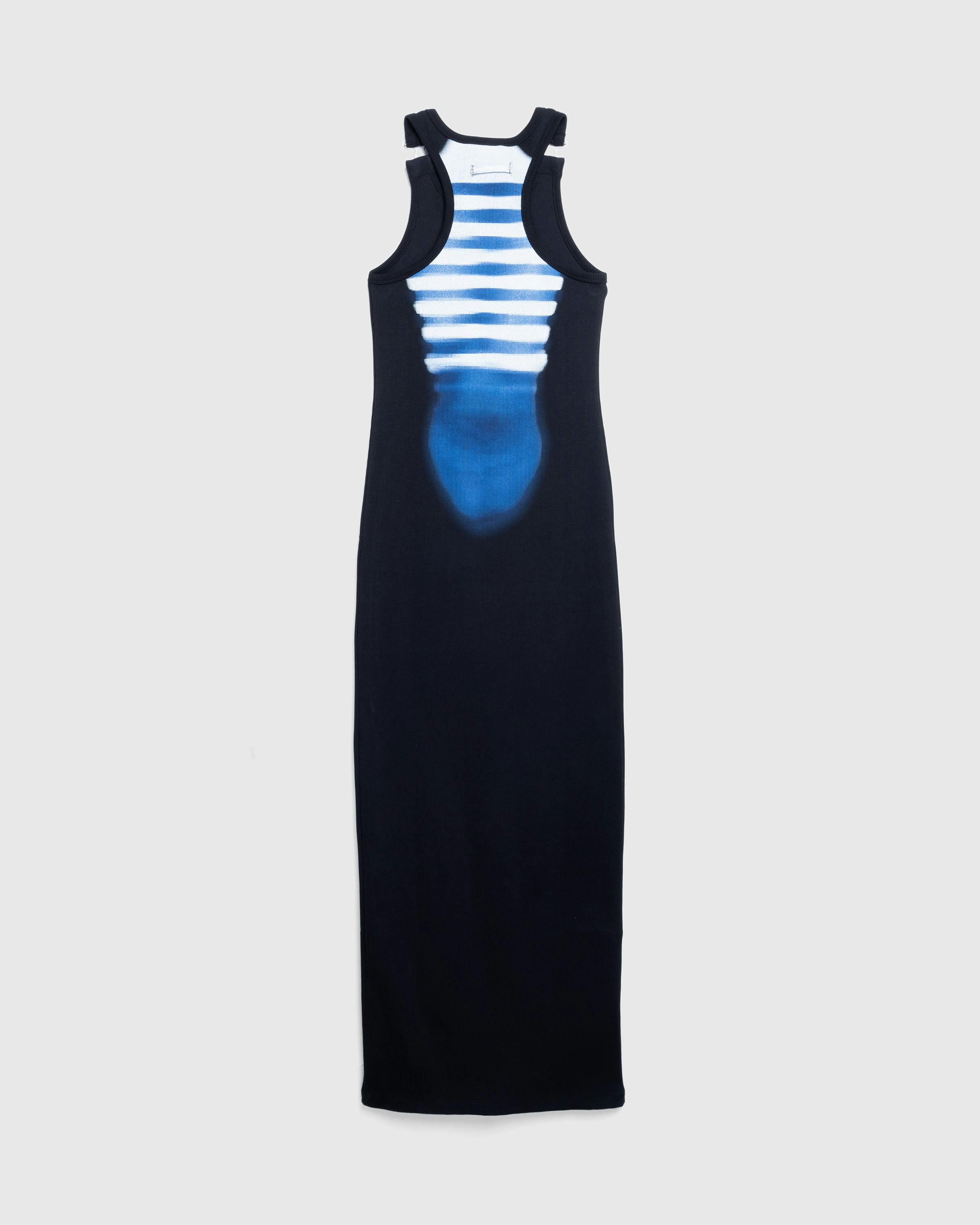 Jean Paul Gaultier – Long Strapped Le Male Dress - Maxi - Black - Image 3