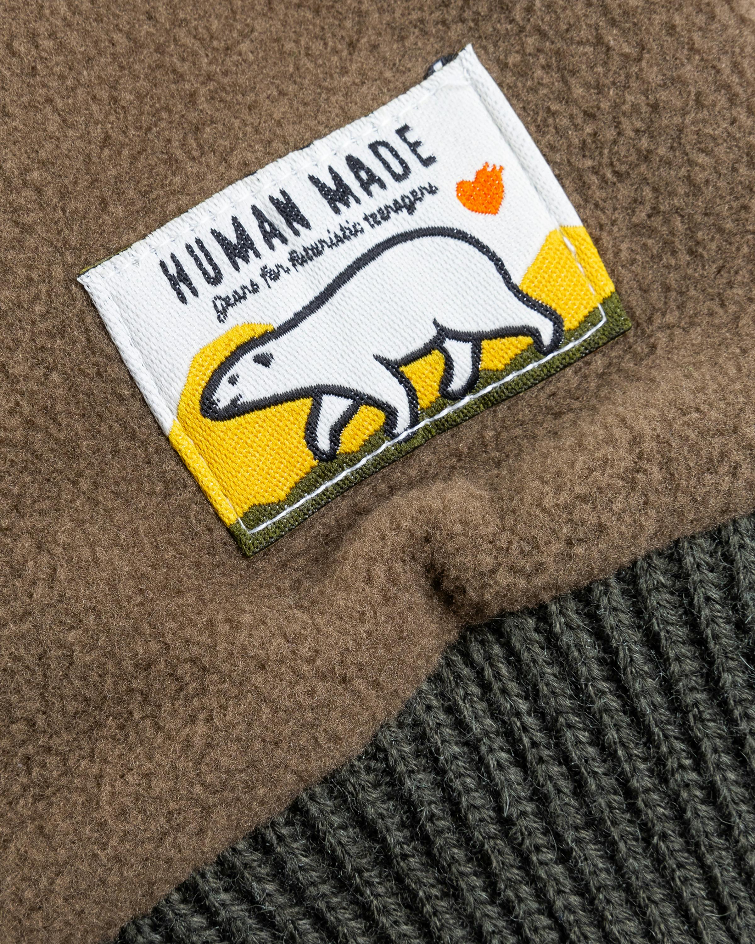 Human Made – Fleece Glove - Duffle and Top Handle Bags - Green - Image 3