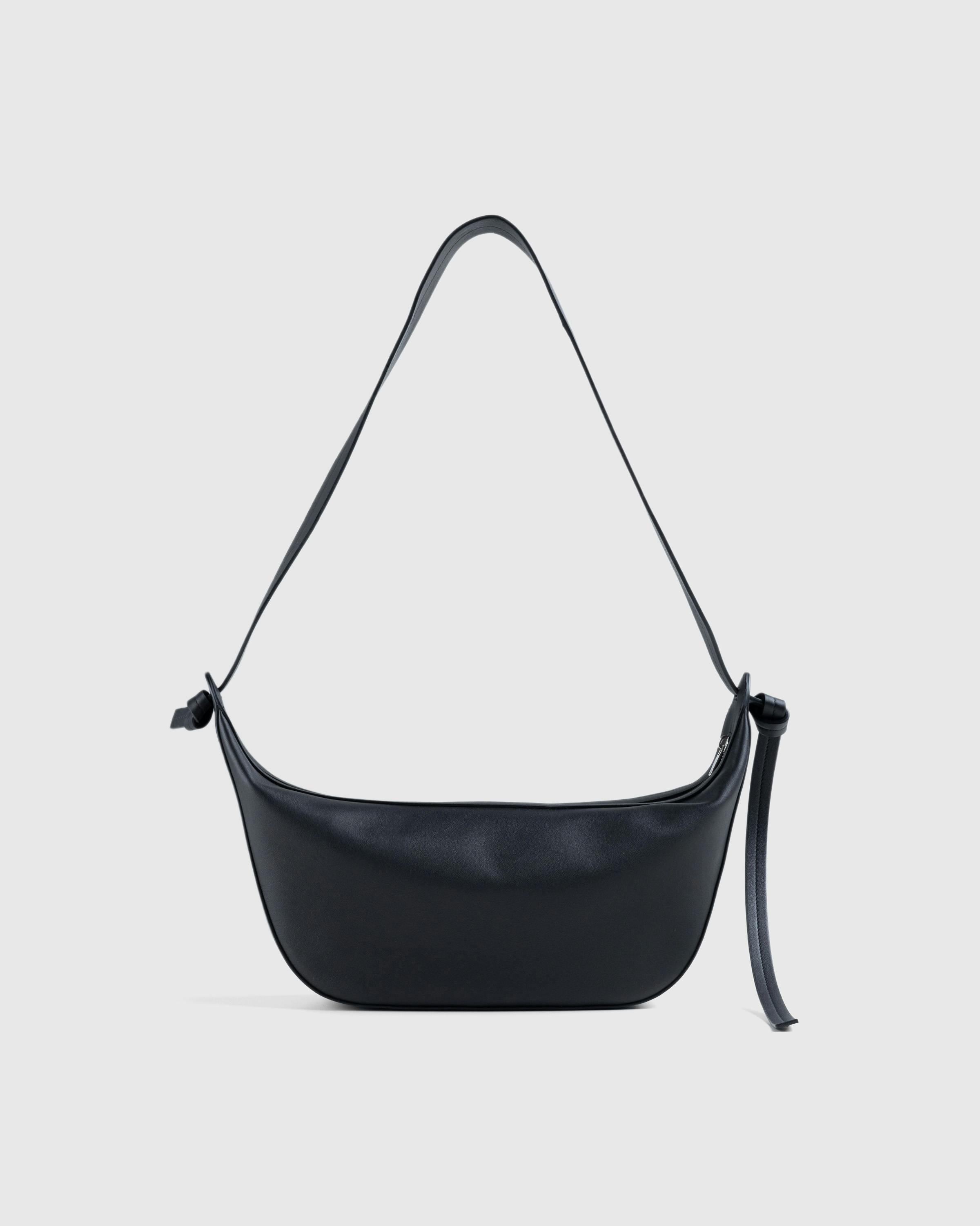 Jil Sander – Knot Crossbody Bag - Shoulder Bags - Black - Image 4