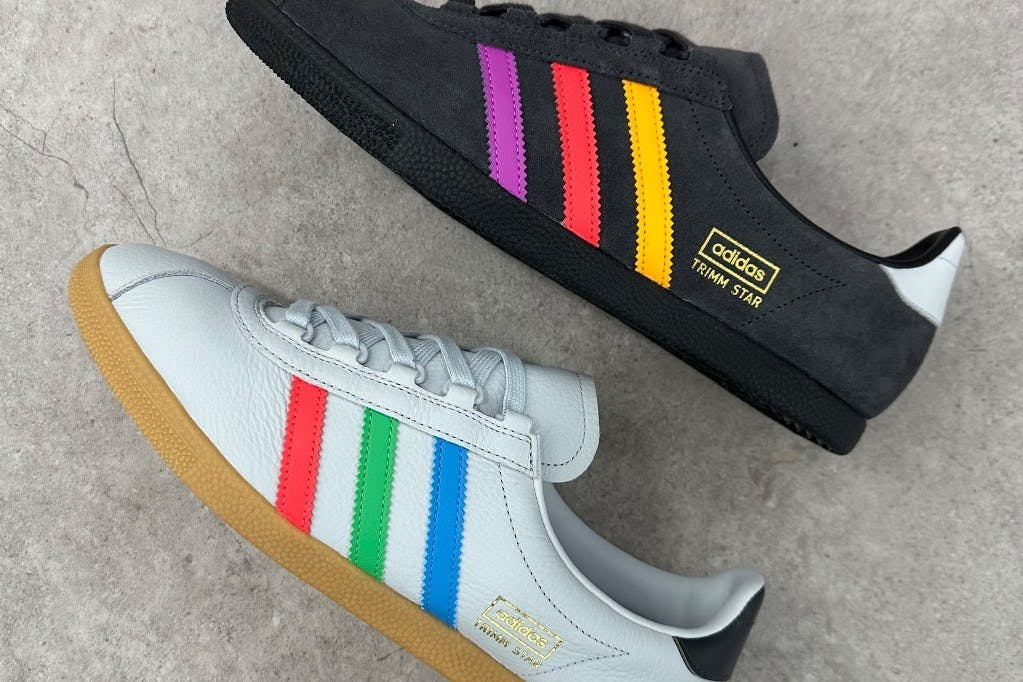 adidas x Size? Trimm Star VHS sneaker